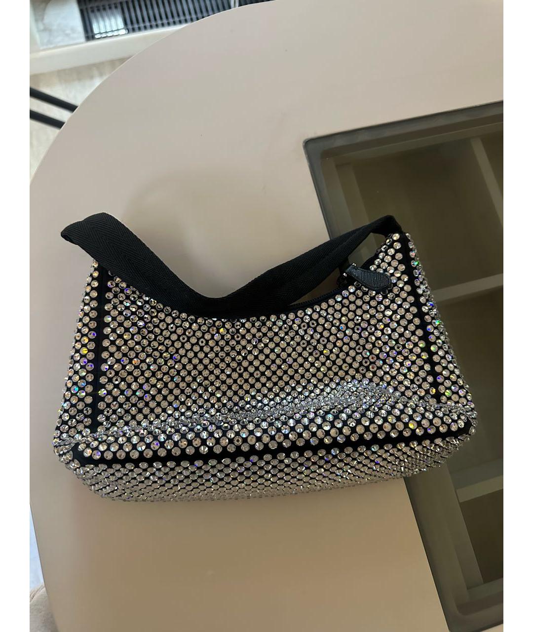 PRADA Черная сумка с короткими ручками, фото 3