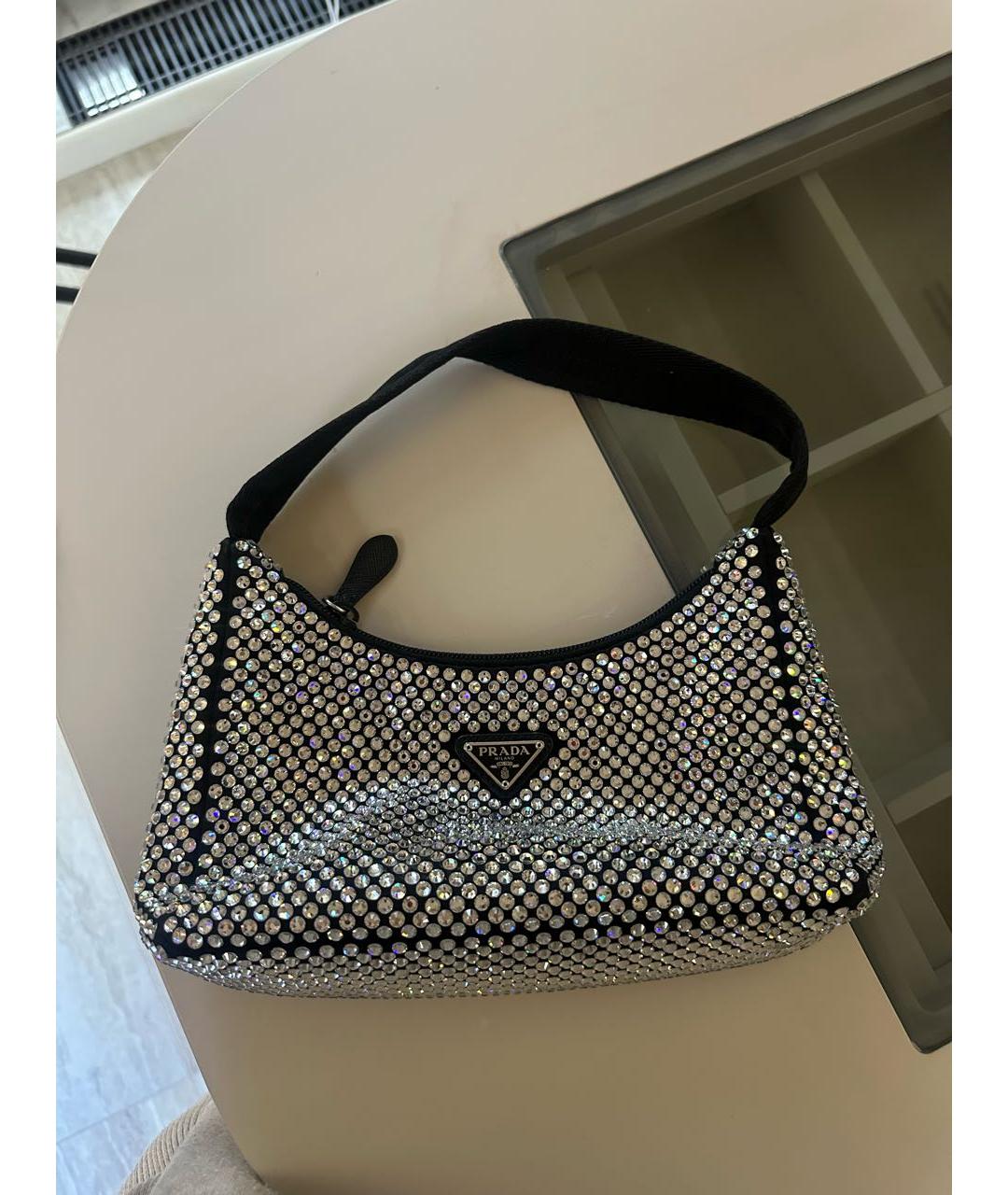 PRADA Черная сумка с короткими ручками, фото 2