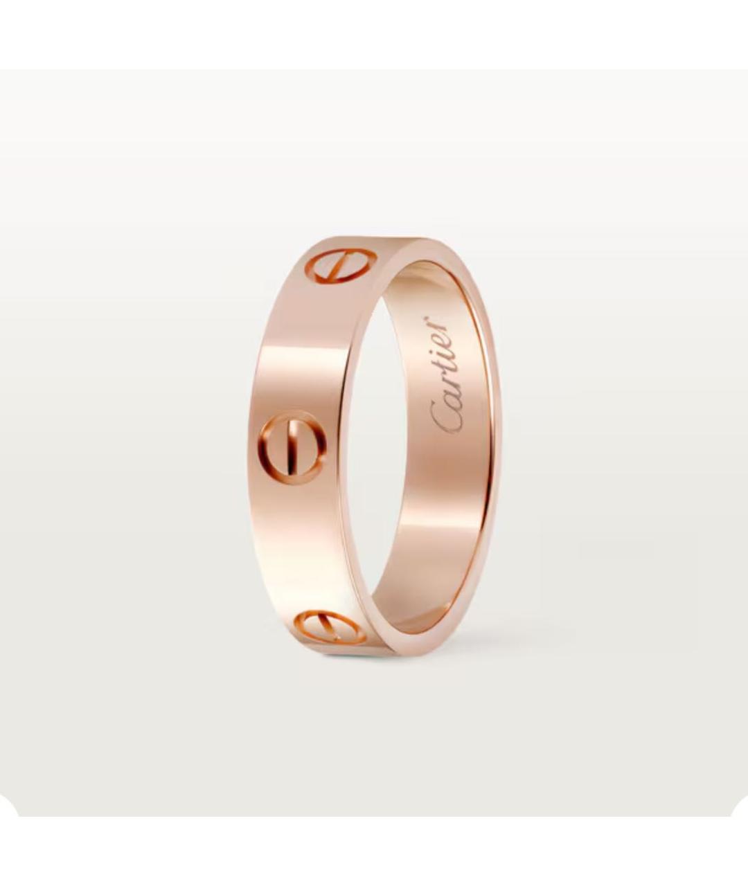 CARTIER Розовое кольцо из розового золота, фото 2