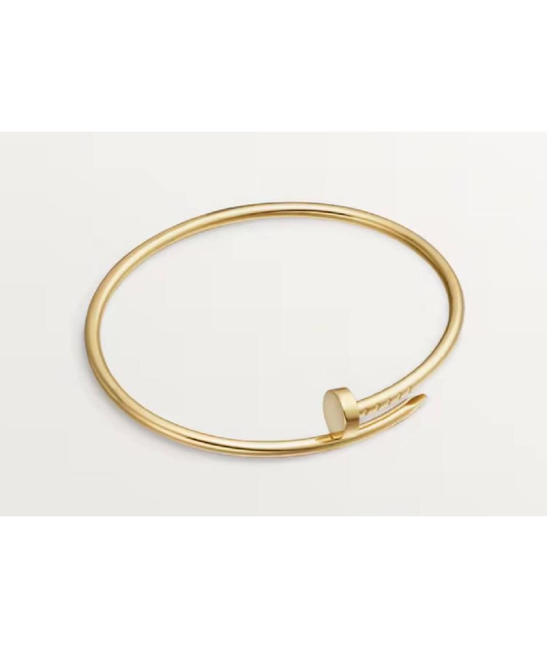 CARTIER Желтый браслет из желтого золота, фото 2