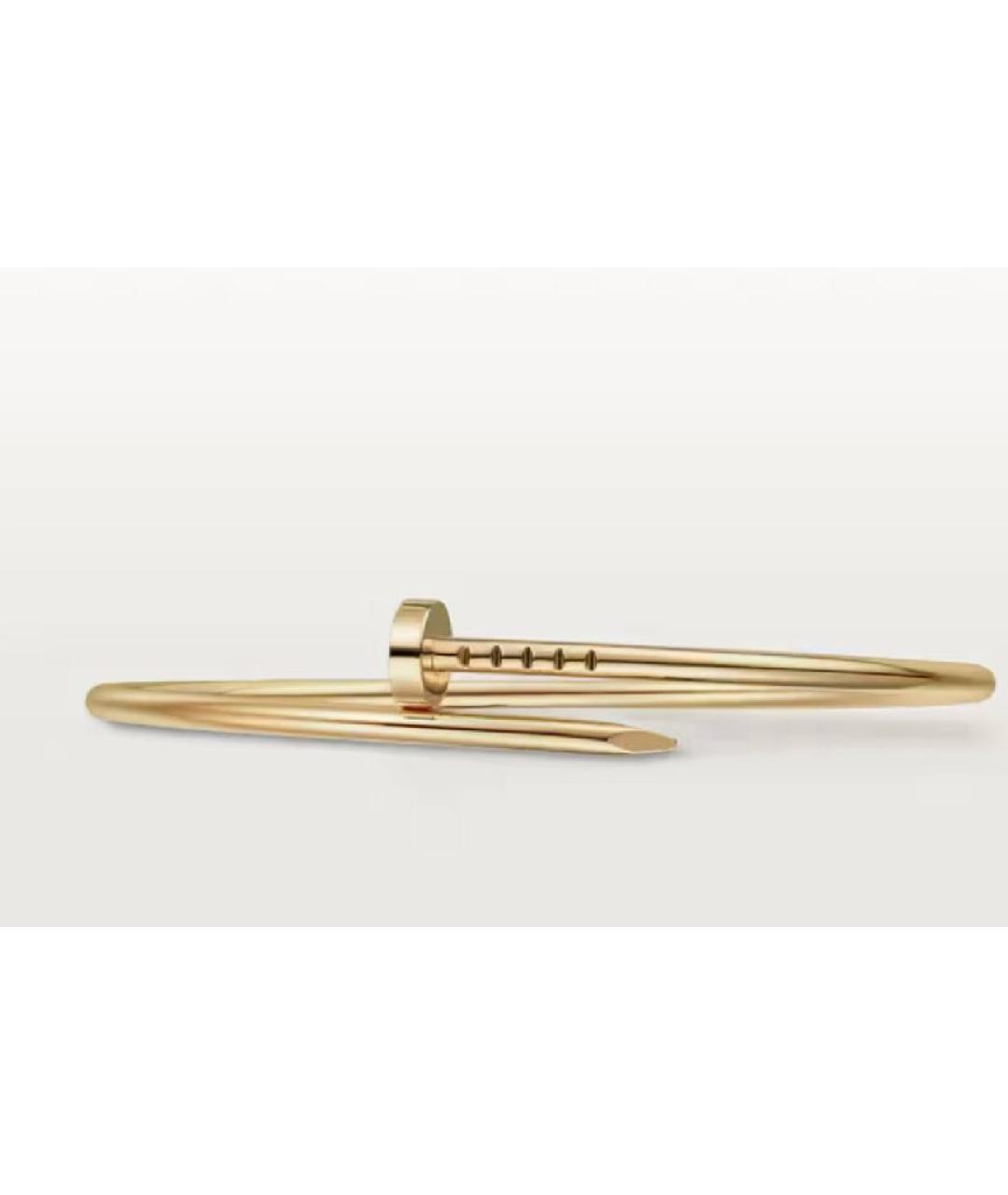 CARTIER Желтый браслет из желтого золота, фото 4