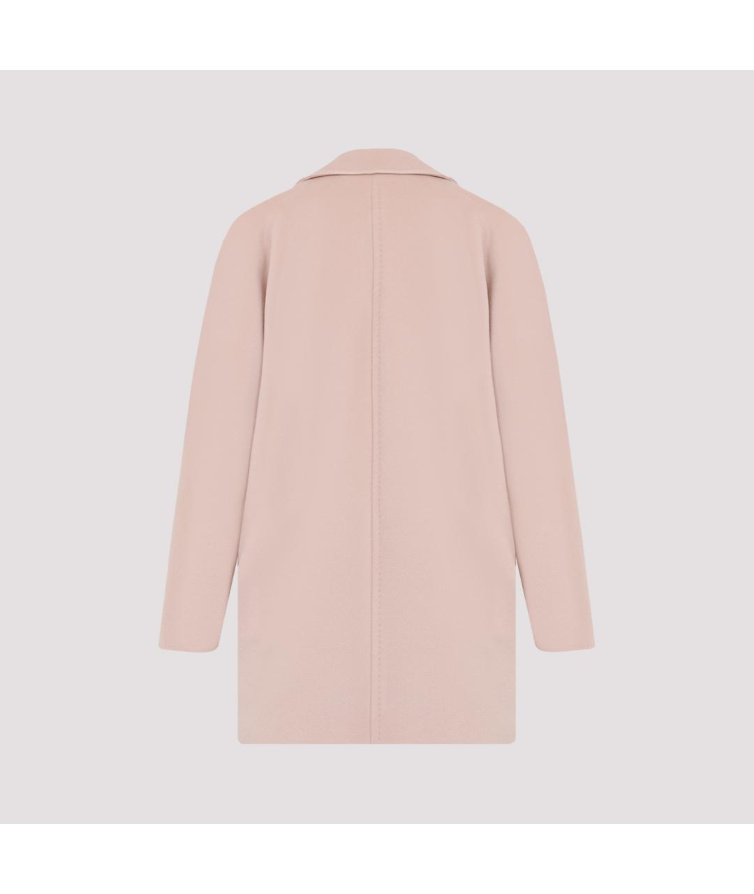 MAX MARA Розовое кашемировое пальто, фото 2