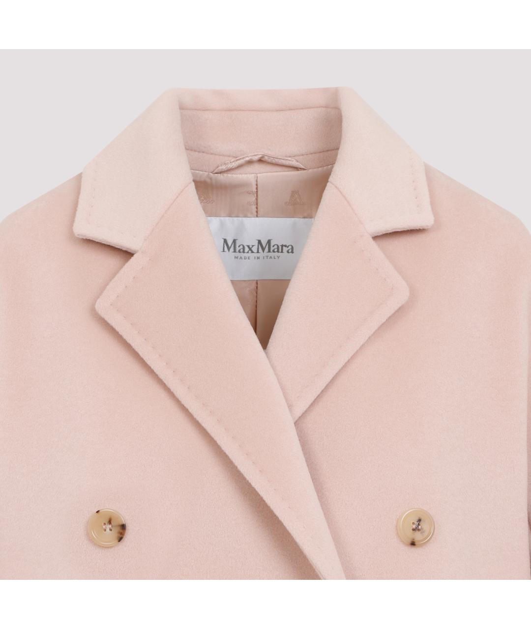 MAX MARA Розовое кашемировое пальто, фото 4