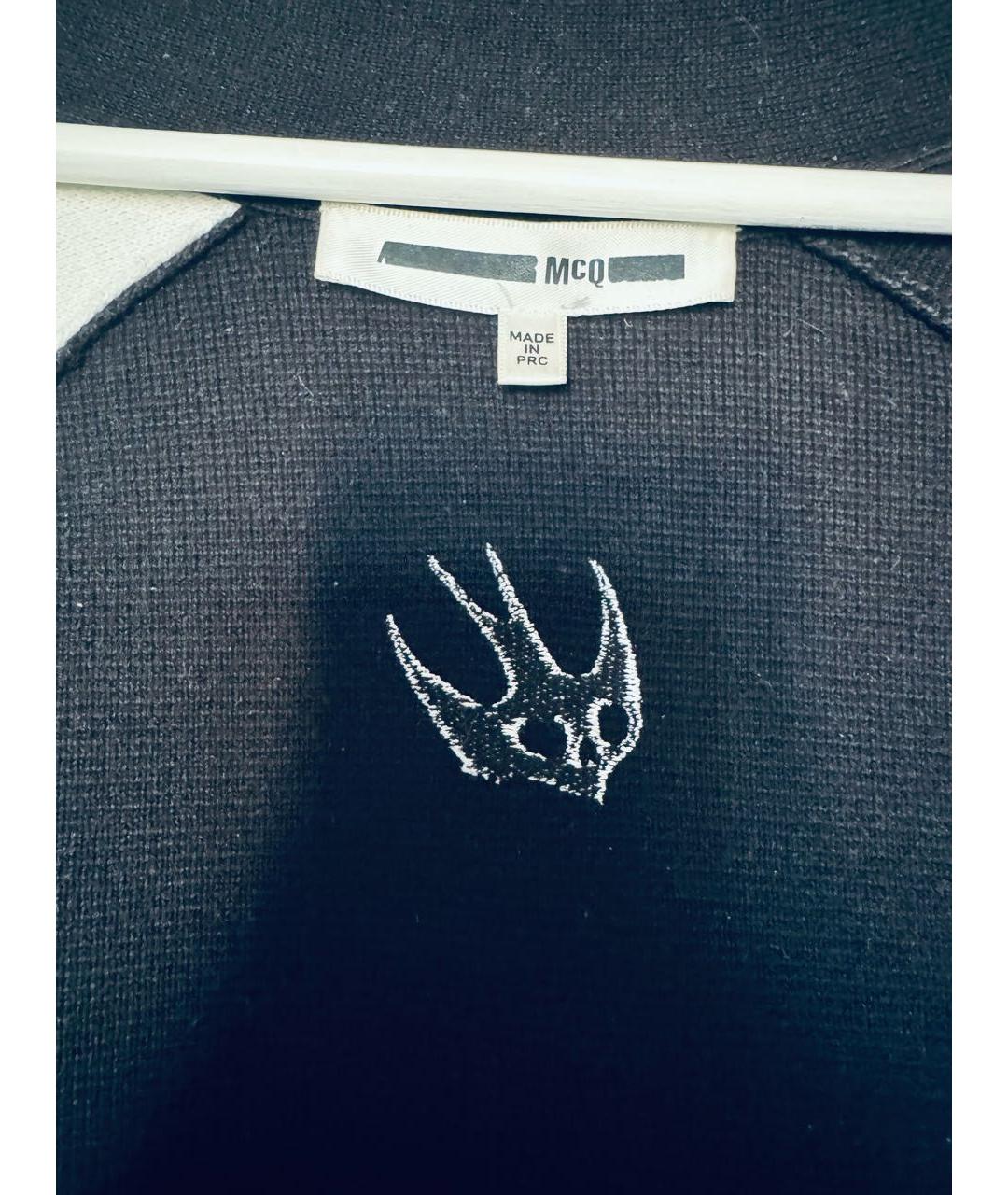 MCQ ALEXANDER MCQUEEN Черный кардиган, фото 7