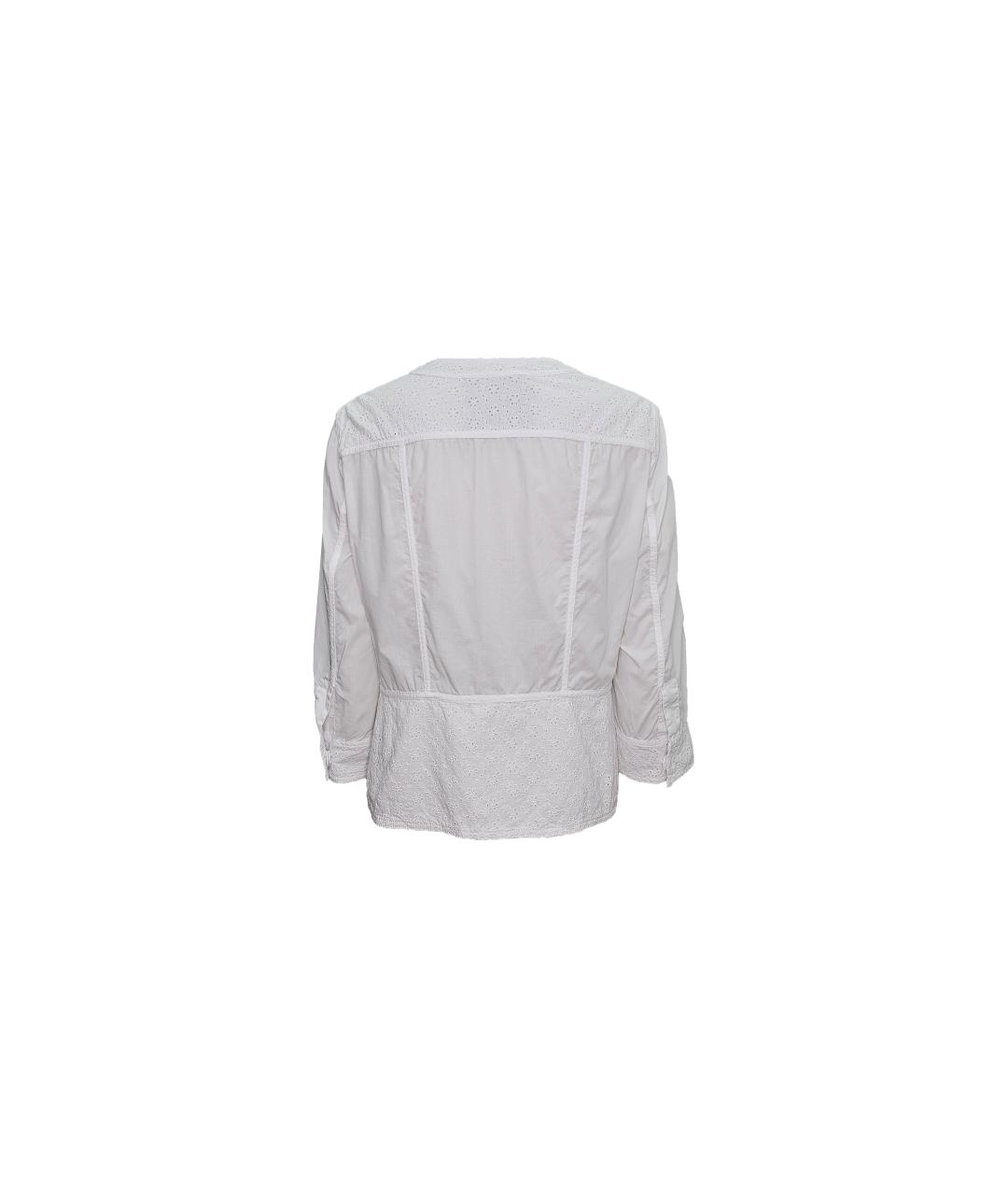 DOLCE&GABBANA Белая хлопковая рубашка, фото 3