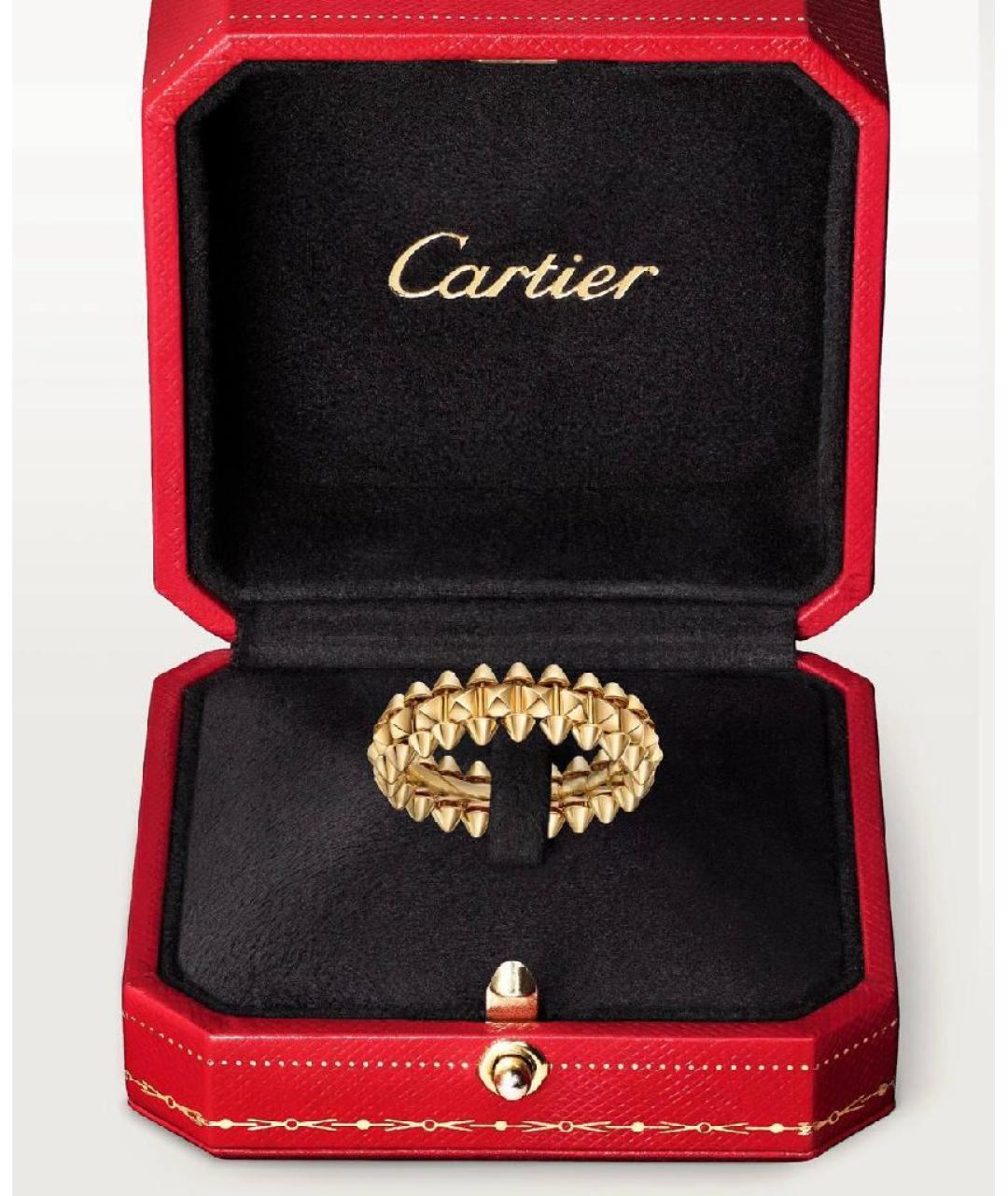 CARTIER Желтое кольцо из желтого золота, фото 3
