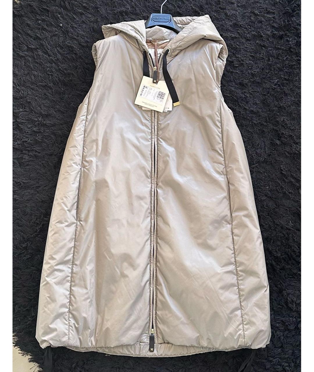 MAX MARA THE CUBE Бежевый жилет, фото 5