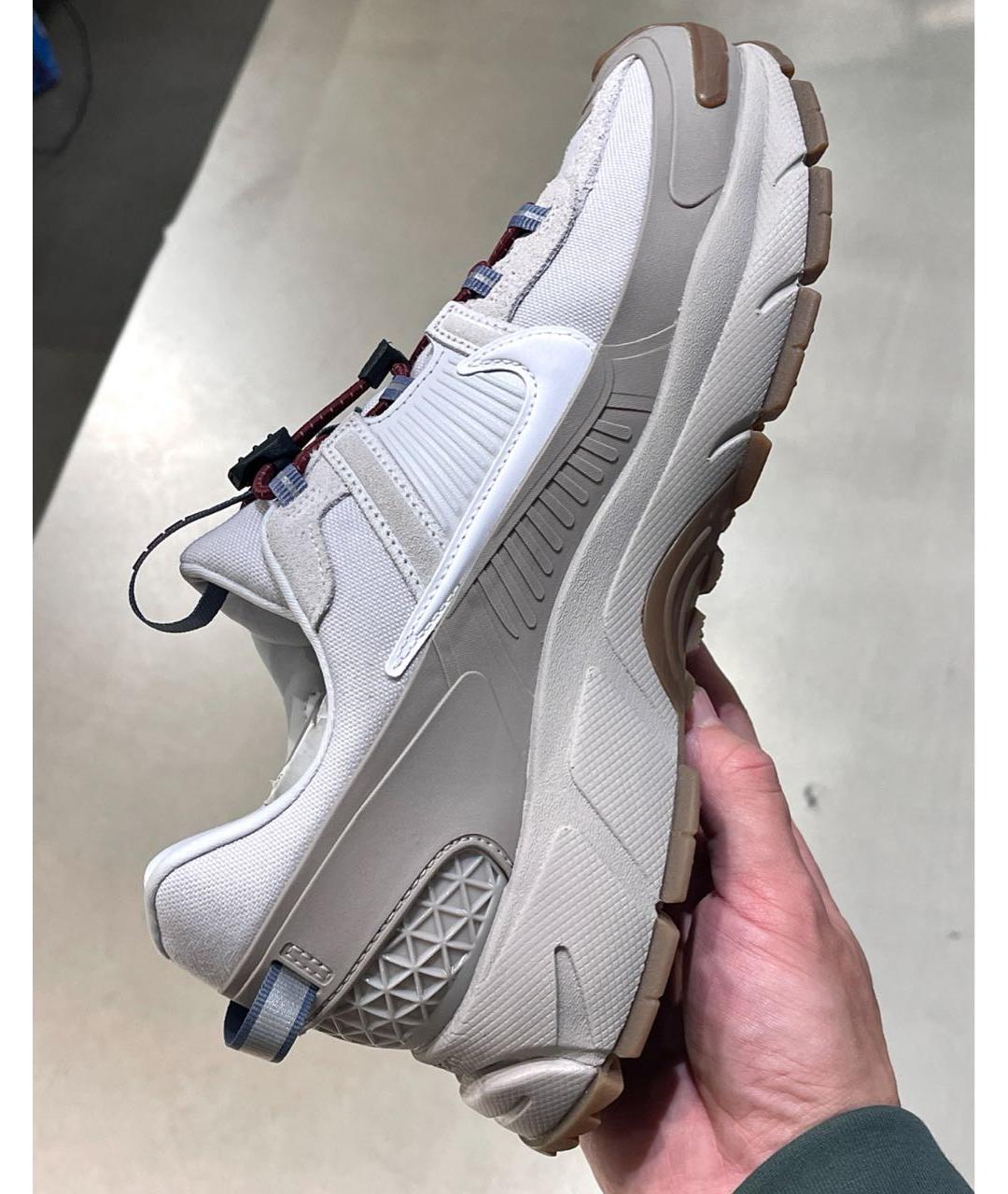 NIKE Серые низкие кроссовки / кеды, фото 8