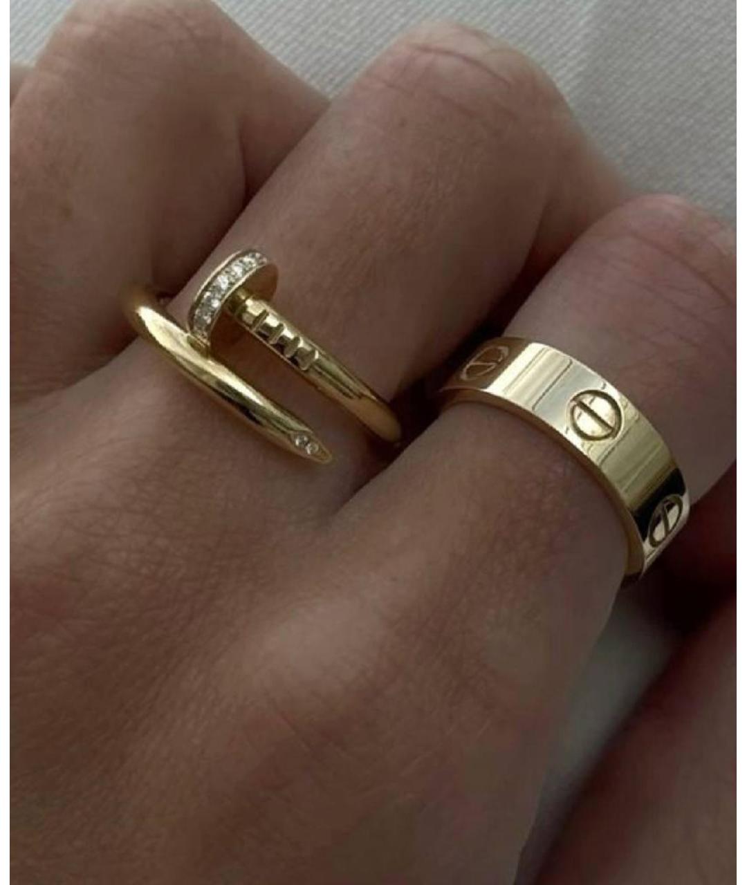 CARTIER Желтое кольцо из желтого золота, фото 4
