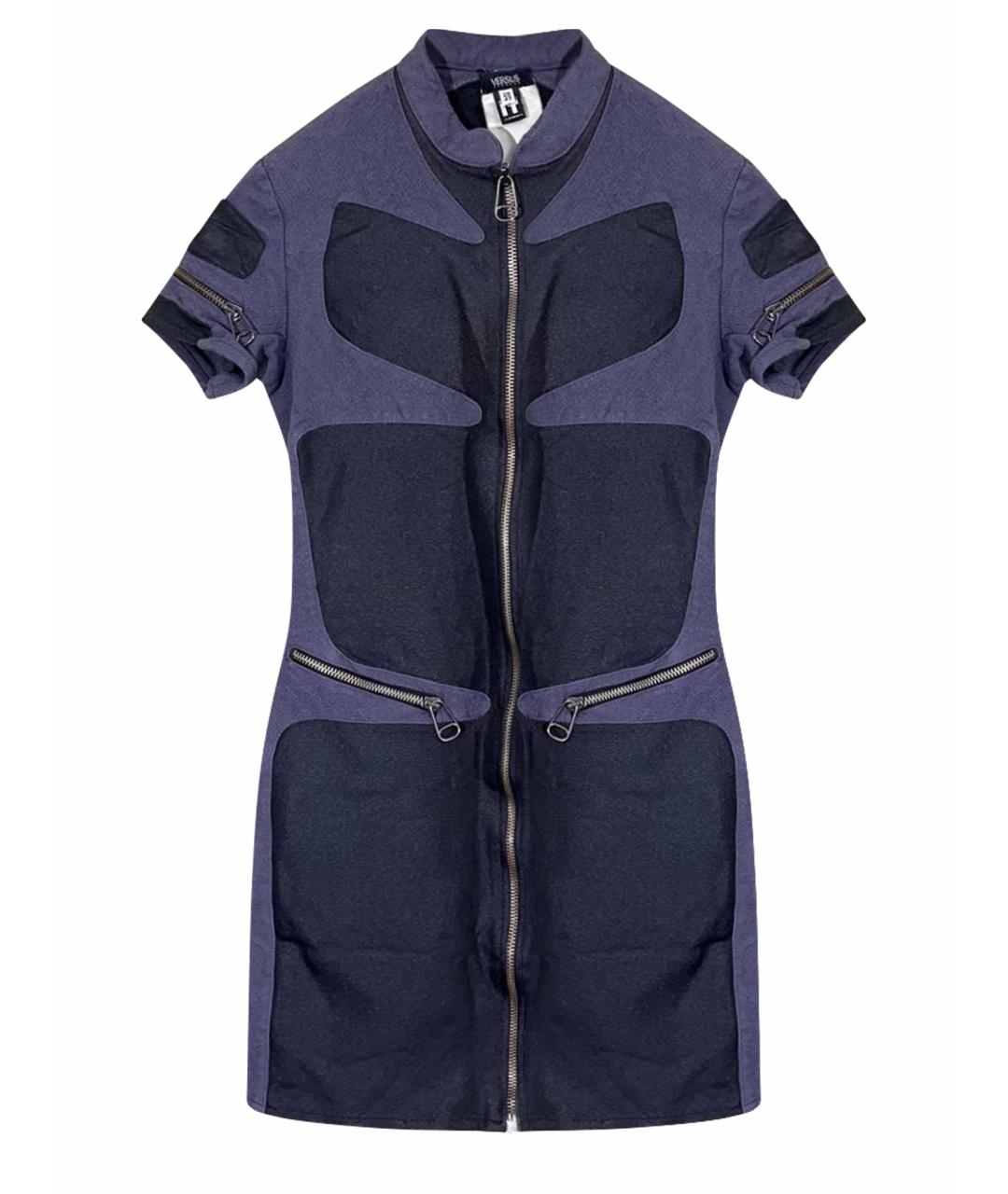 VERSUS VERSACE Антрацитовое платье, фото 1