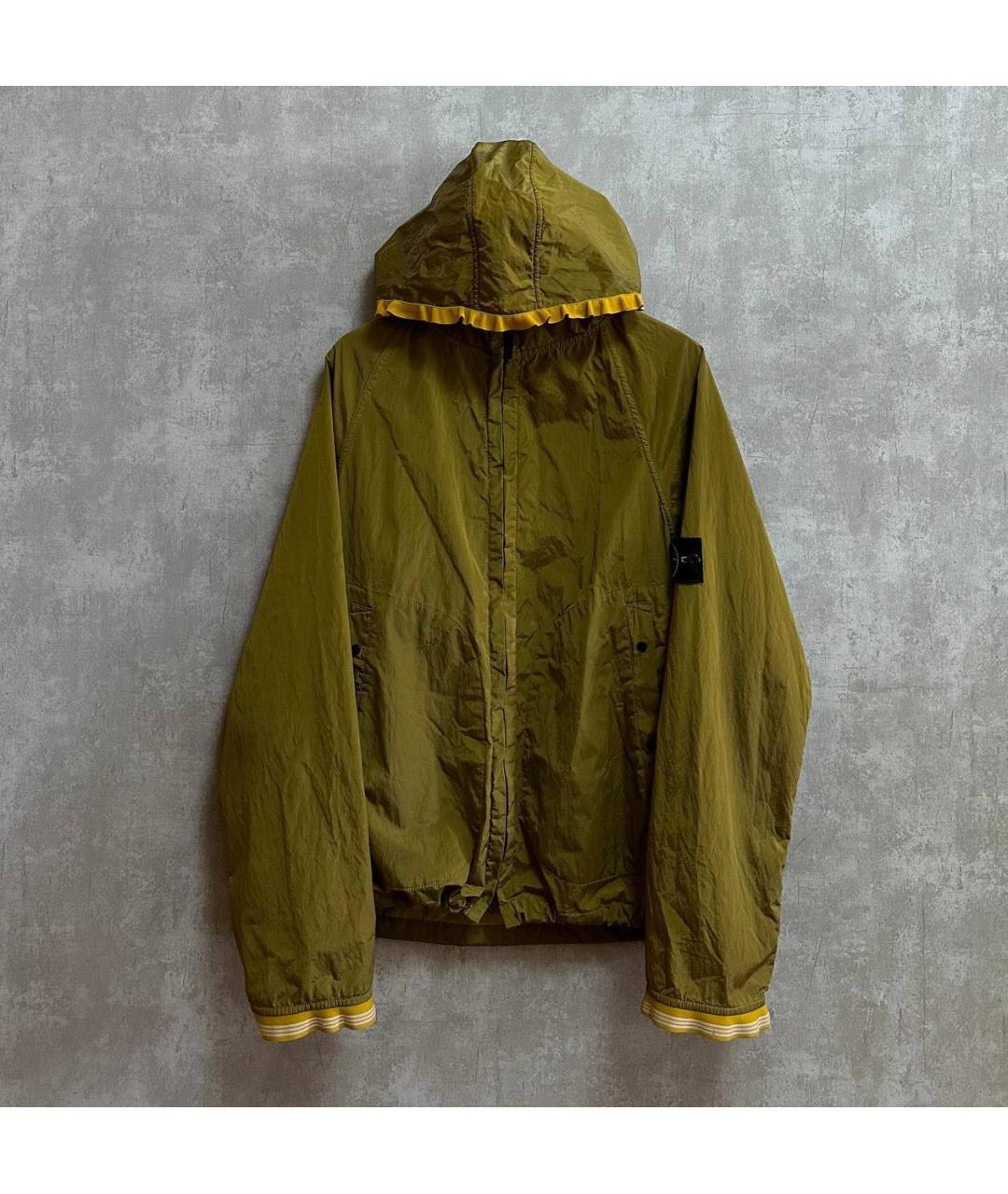 STONE ISLAND Горчичная куртка, фото 7