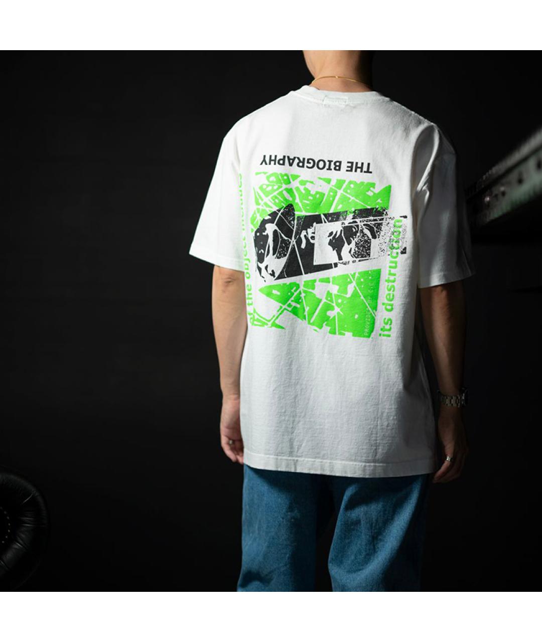 CAV EMPT Белая хлопковая футболка, фото 4