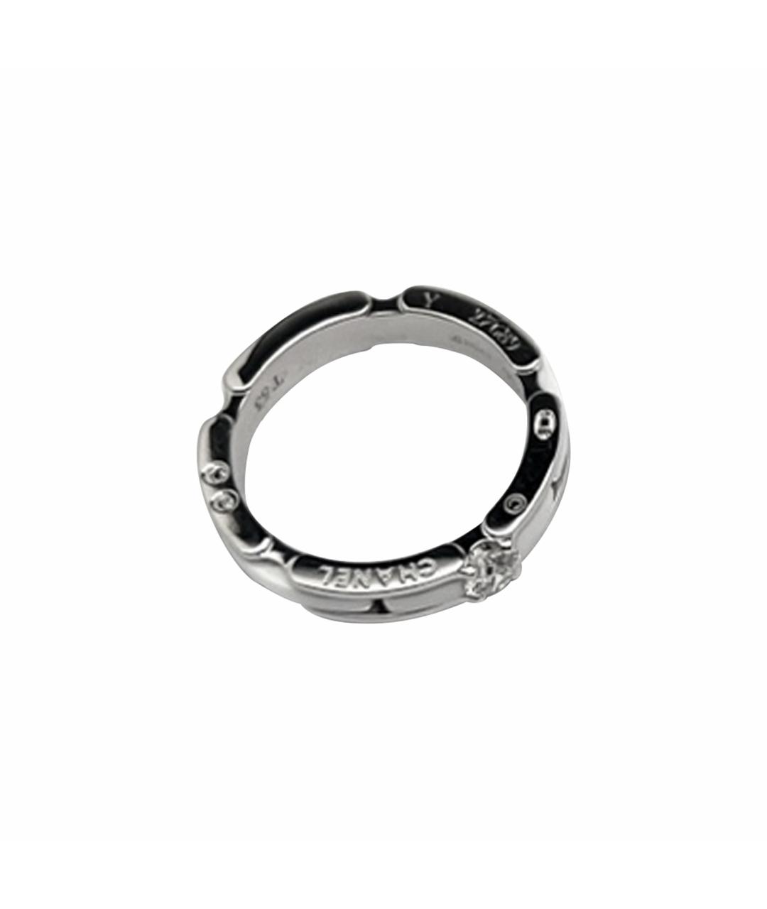 CHANEL Серебряное кольцо из белого золота, фото 1