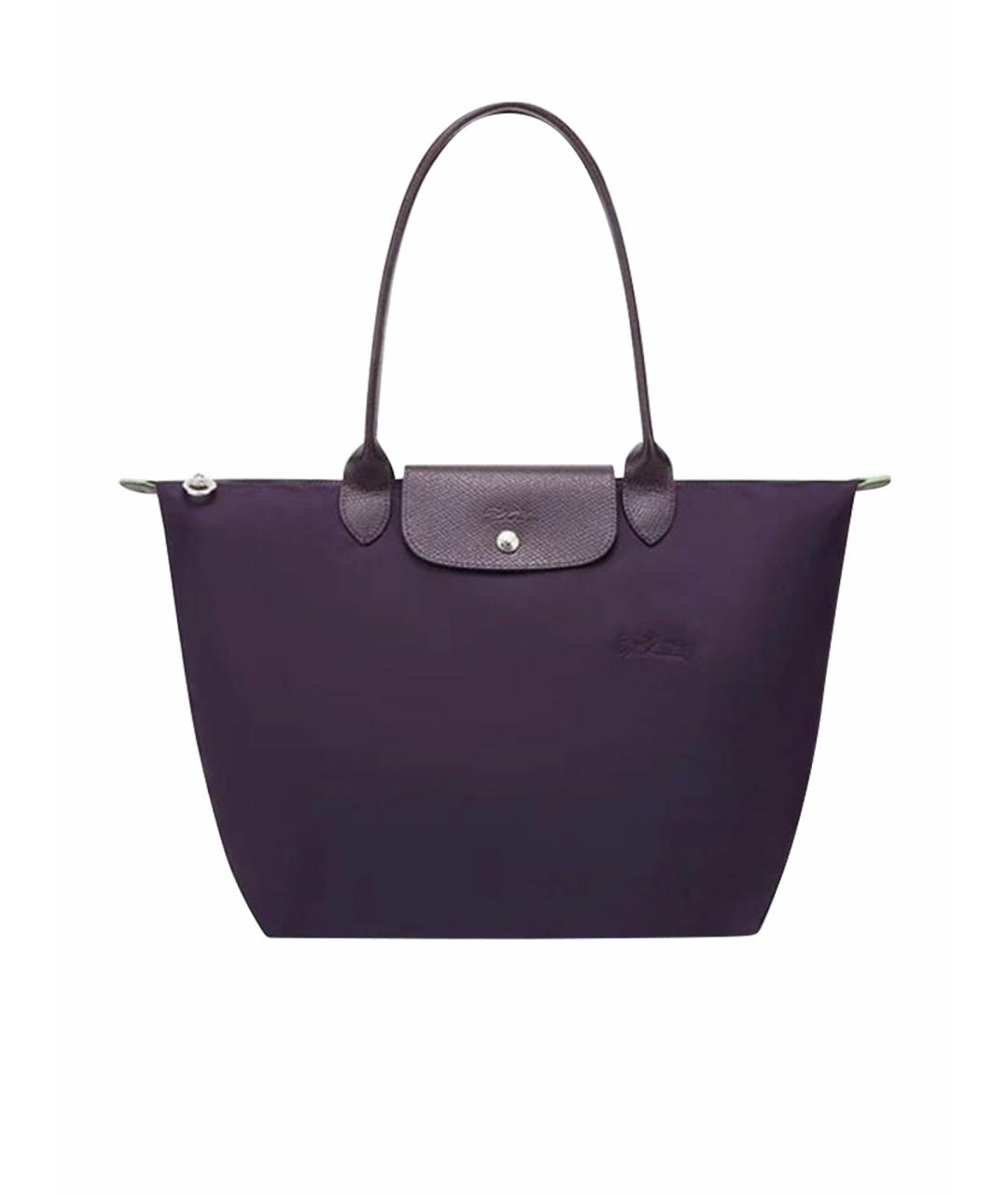 LONGCHAMP Фиолетовая сумка тоут, фото 1