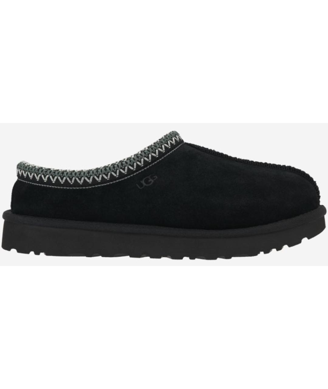 UGG AUSTRALIA Черные замшевые мюли, фото 1