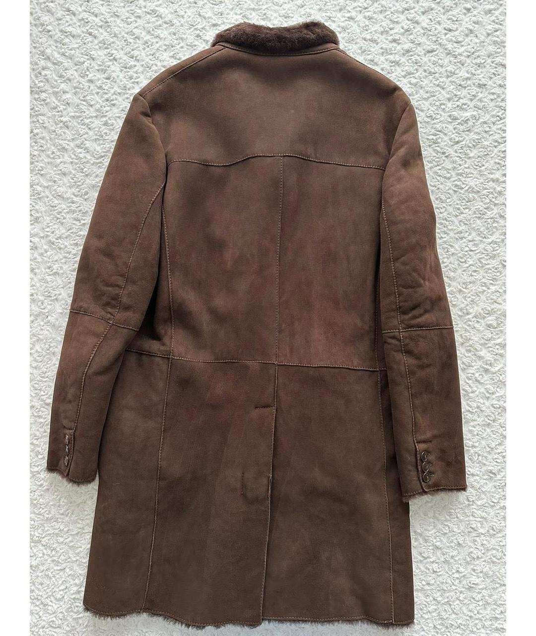 ETRO Коричневая меховая дубленка/шуба, фото 2