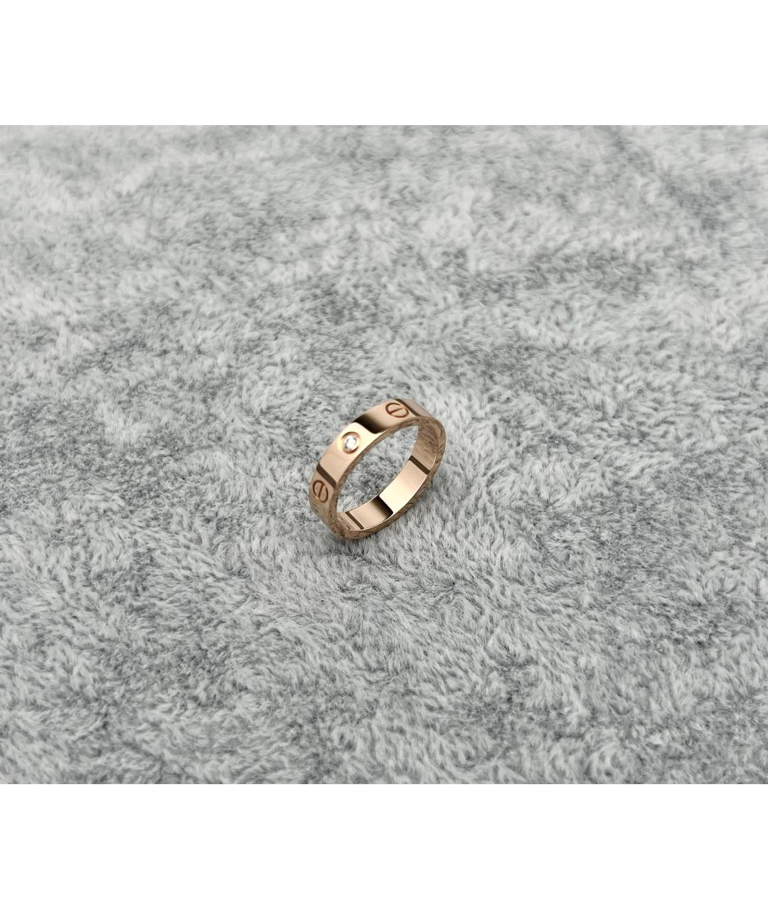CARTIER Золотое кольцо из розового золота, фото 4