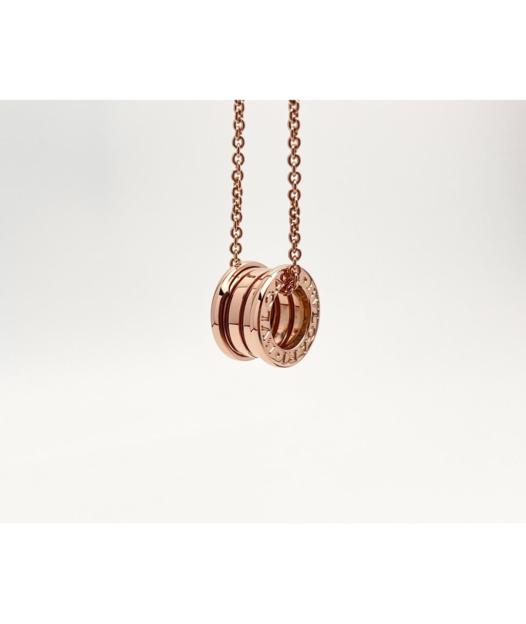 BVLGARI Золотое колье из розового золота, фото 6