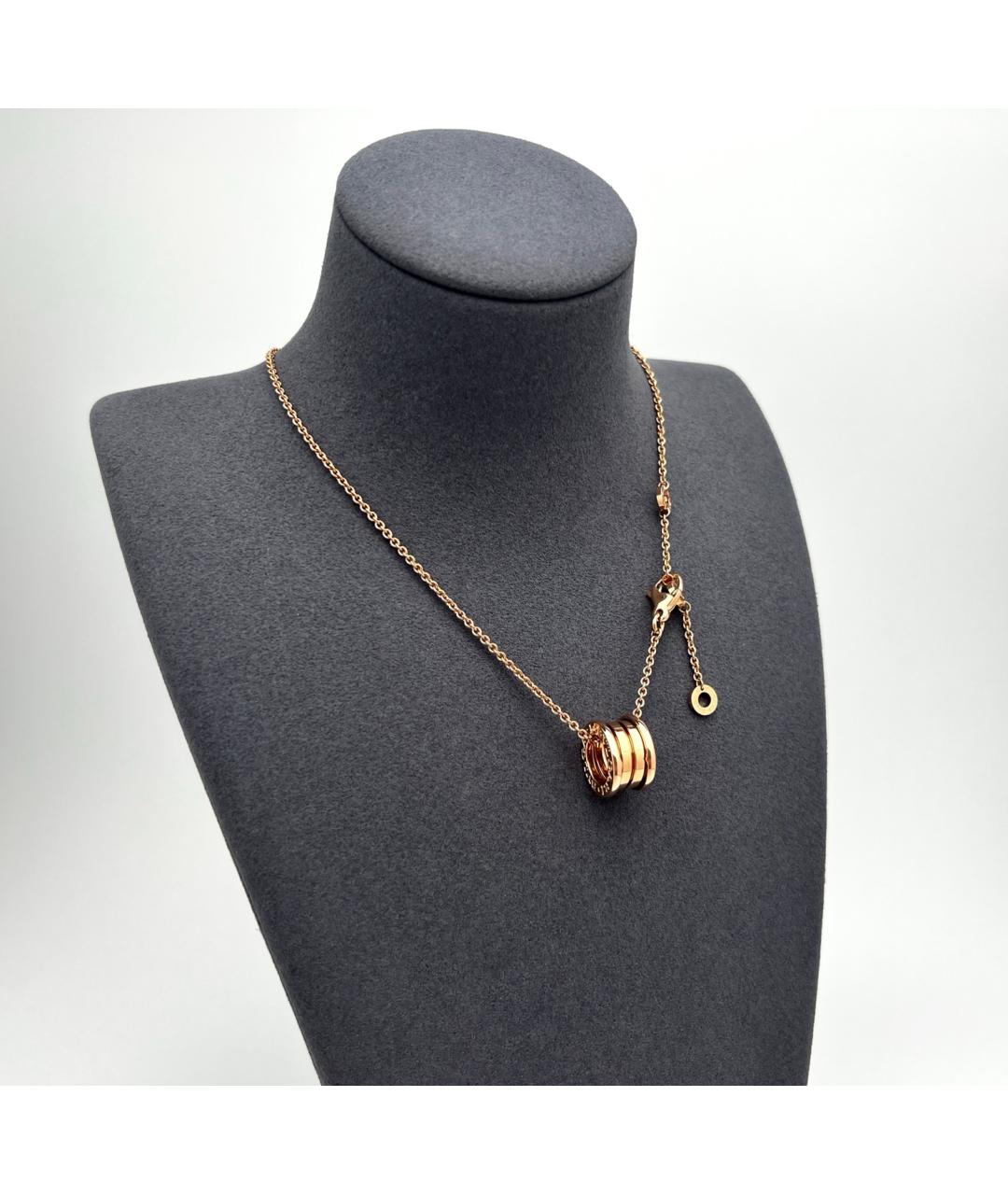 BVLGARI Золотое колье из розового золота, фото 5