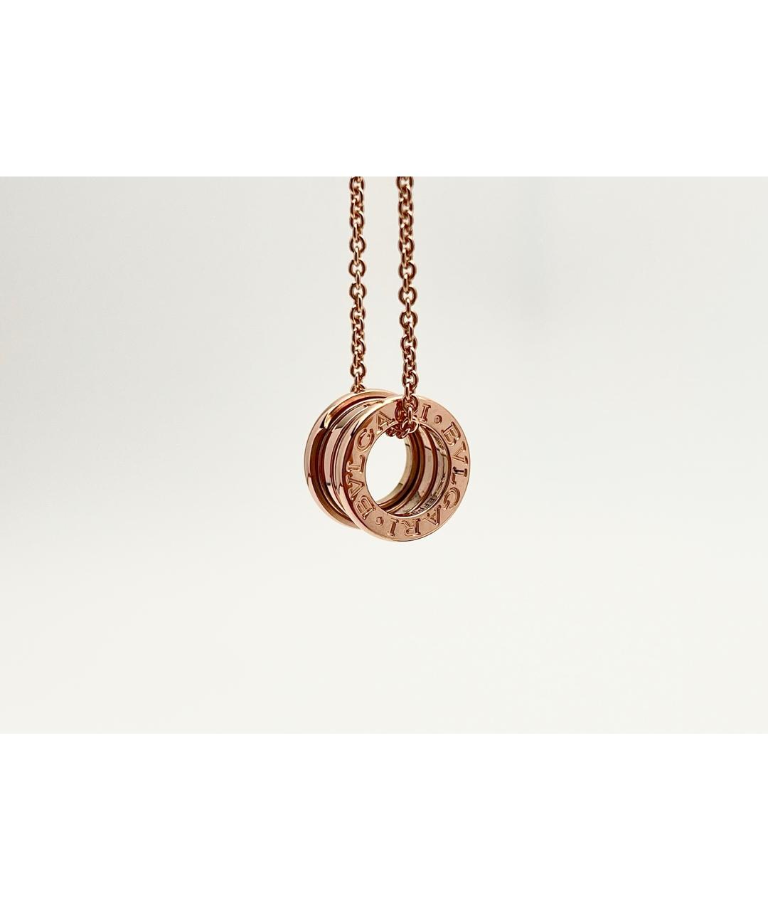 BVLGARI Золотое колье из розового золота, фото 2