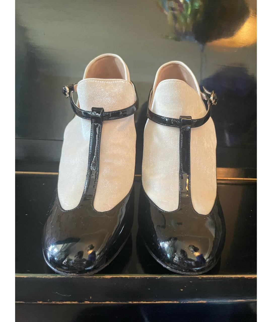 VALENTINO Черные туфли из лакированной кожи, фото 2