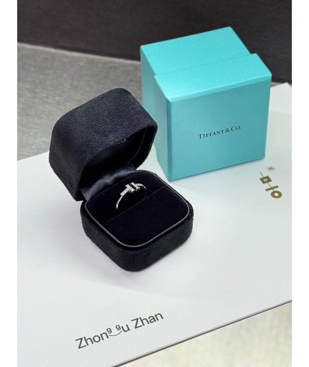 TIFFANY&CO Серебряное кольцо из белого золота, фото 5