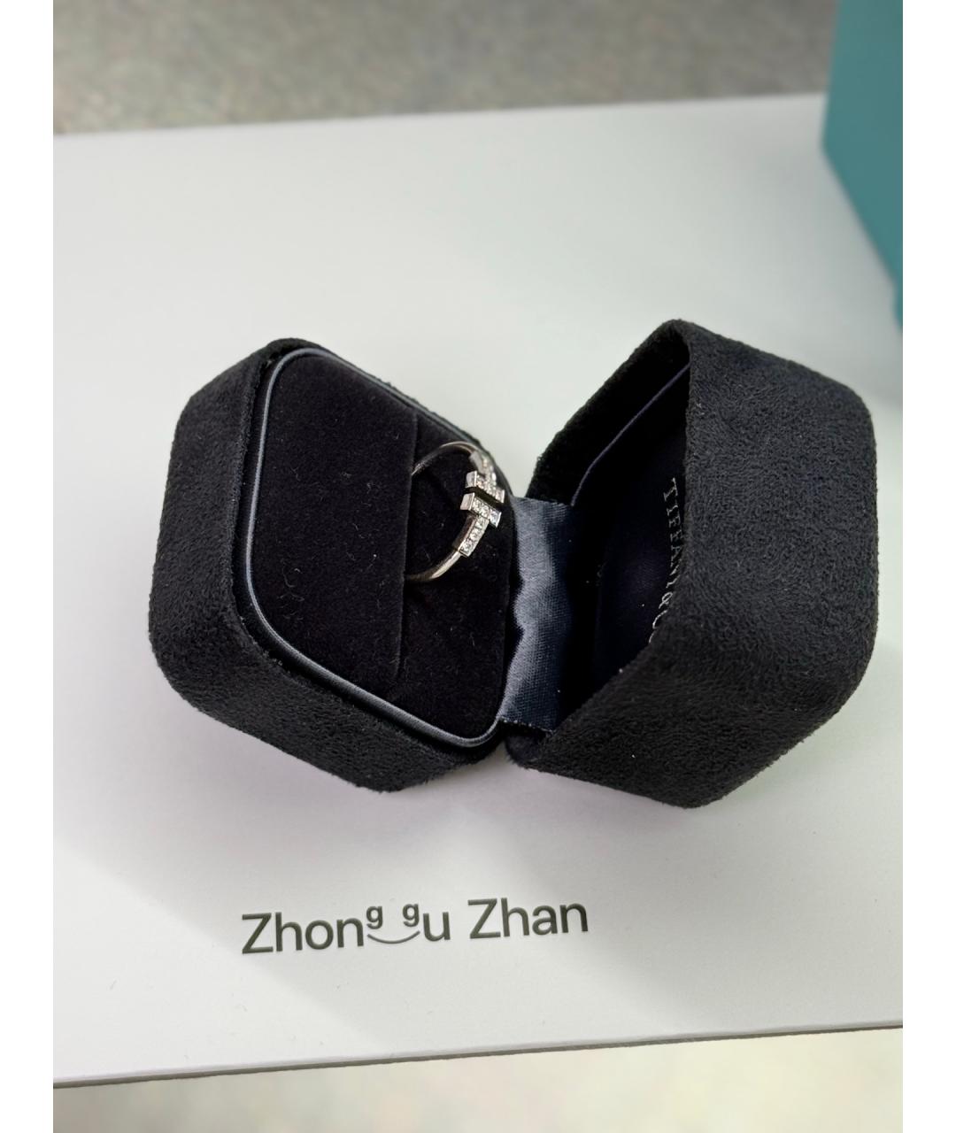TIFFANY&CO Серебряное кольцо из белого золота, фото 2
