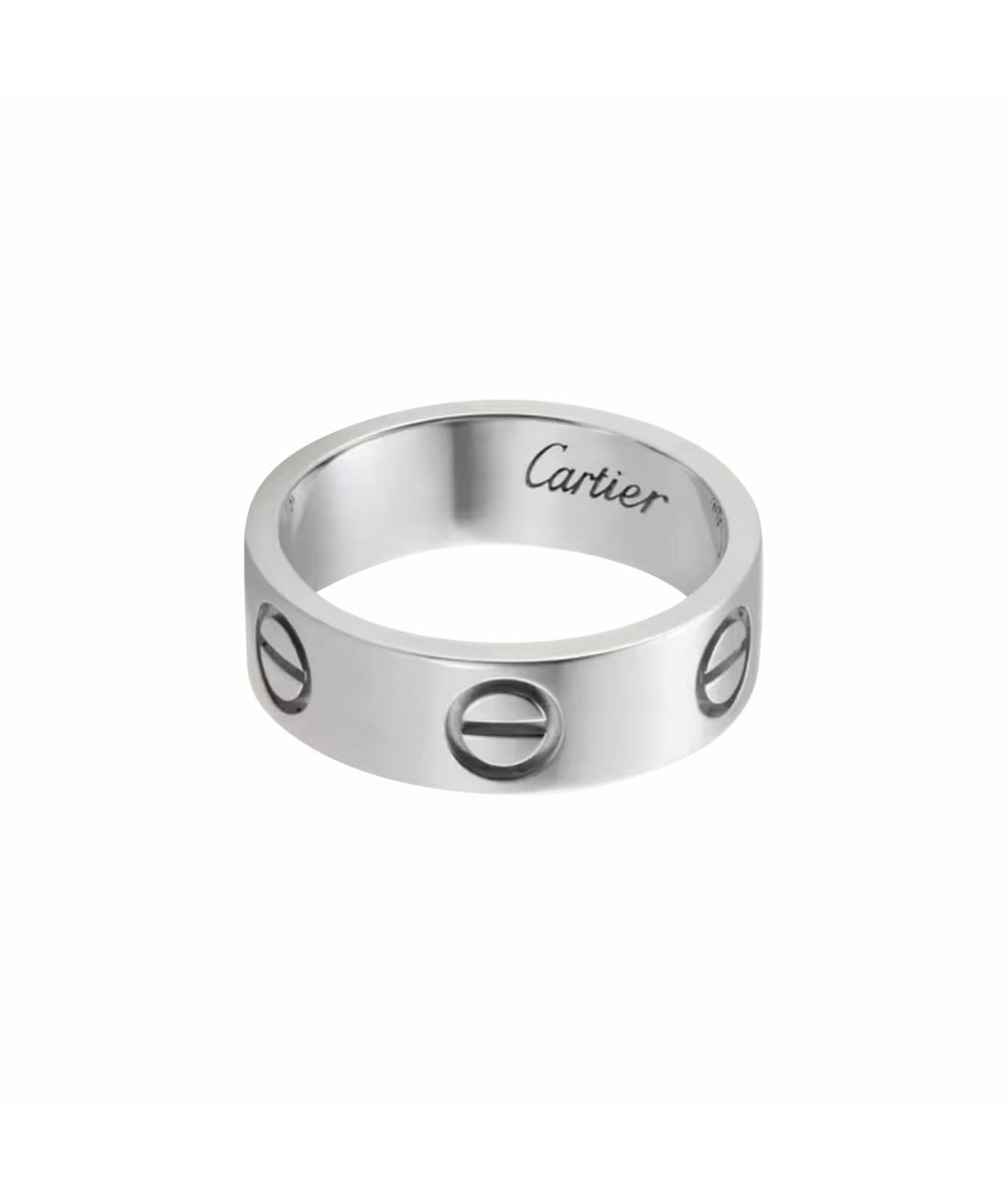 CARTIER Серебряное кольцо из белого золота, фото 1