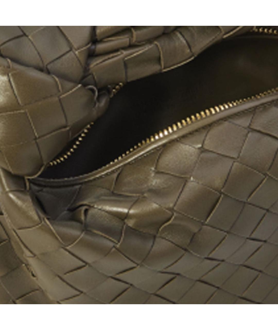 BOTTEGA VENETA Кожаная сумка с короткими ручками, фото 2
