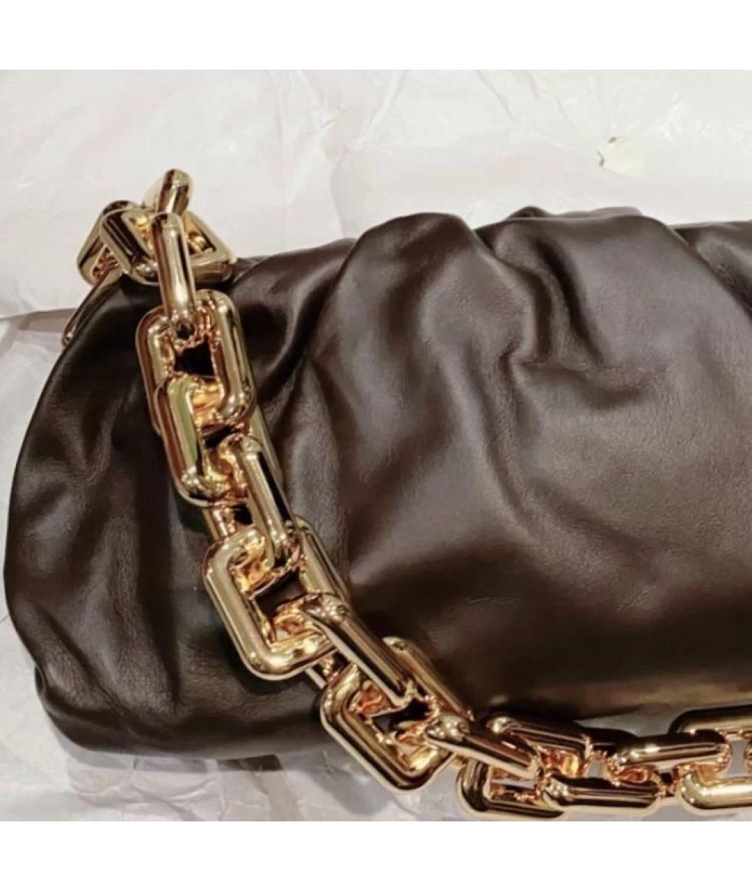 BOTTEGA VENETA Кожаная сумка с короткими ручками, фото 4