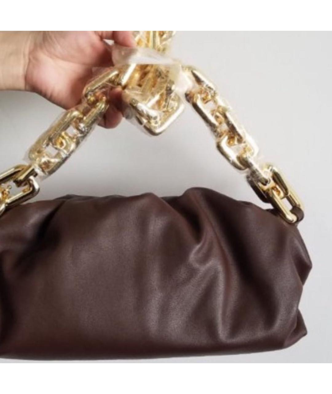 BOTTEGA VENETA Кожаная сумка с короткими ручками, фото 2