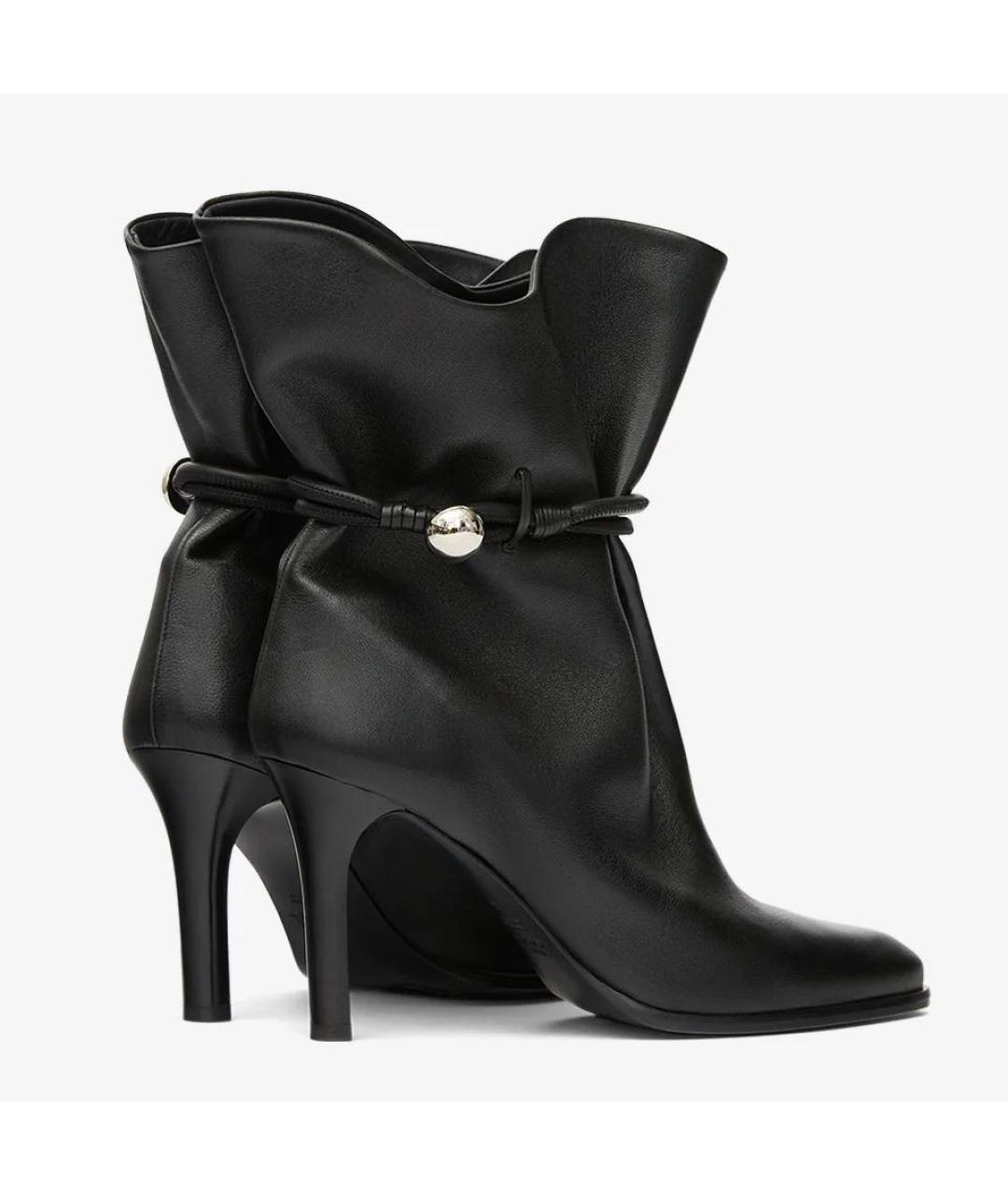 ISABEL MARANT Черные кожаные сапоги, фото 2