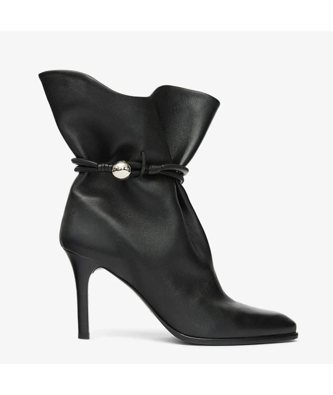 ISABEL MARANT Черные кожаные сапоги, фото 6