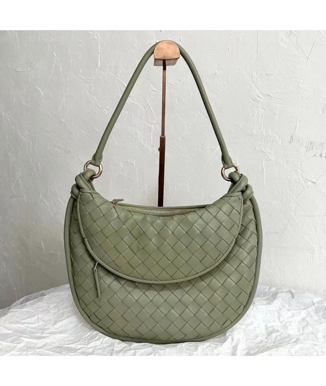 BOTTEGA VENETA Кожаная сумка с короткими ручками, фото 2