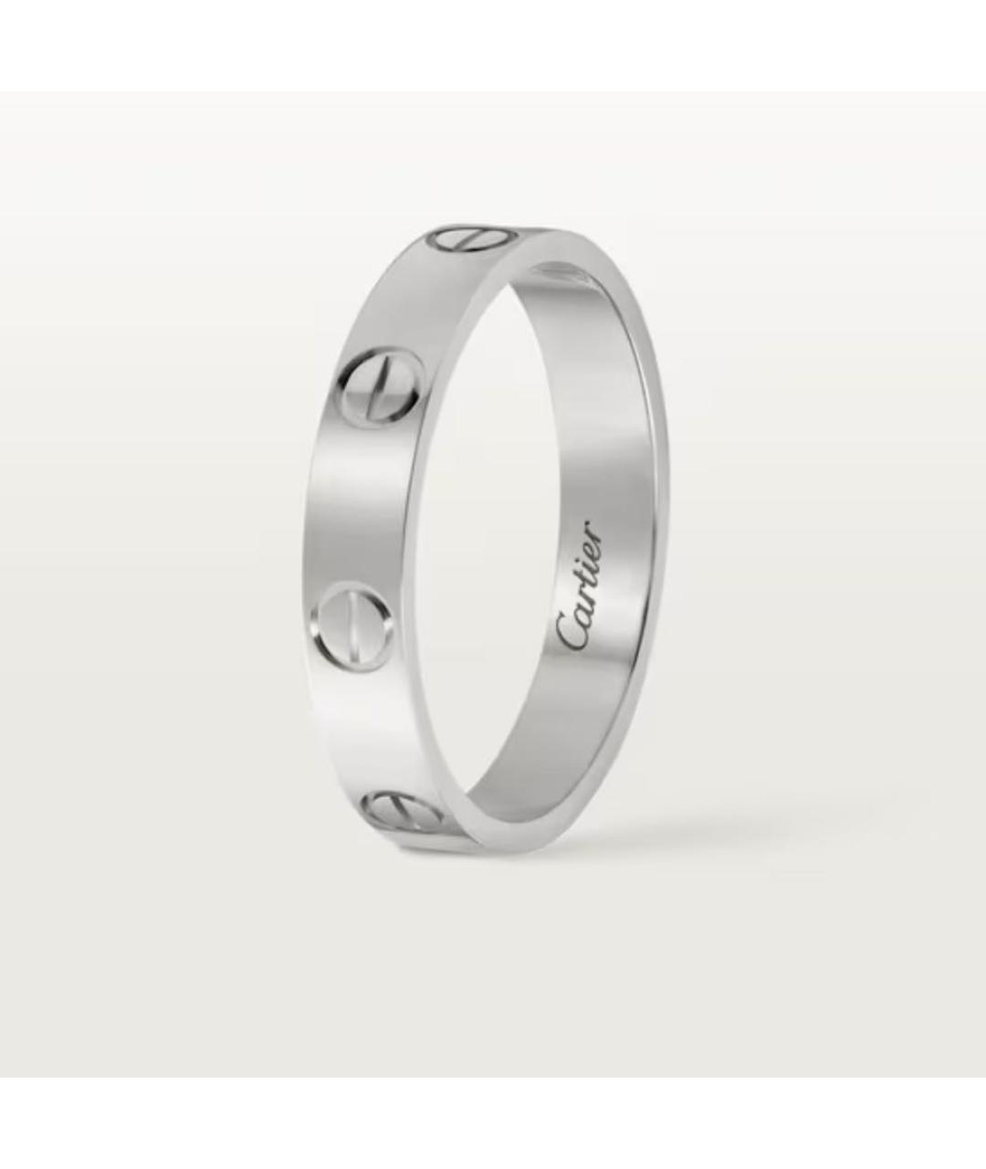 CARTIER Серебряное кольцо из белого золота, фото 2