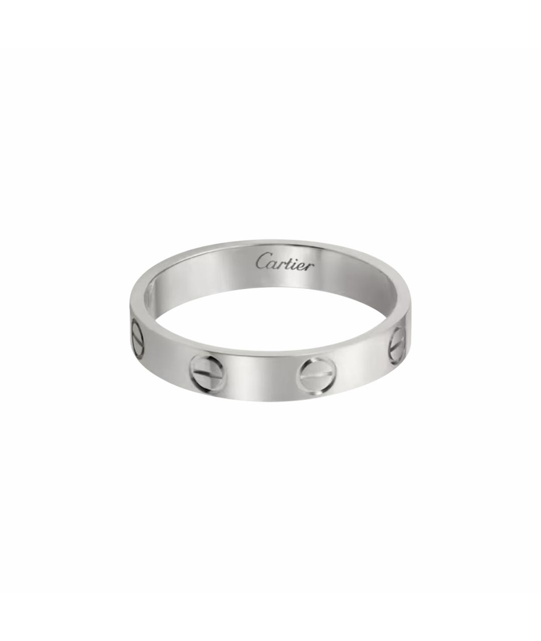 CARTIER Серебряное кольцо из белого золота, фото 1