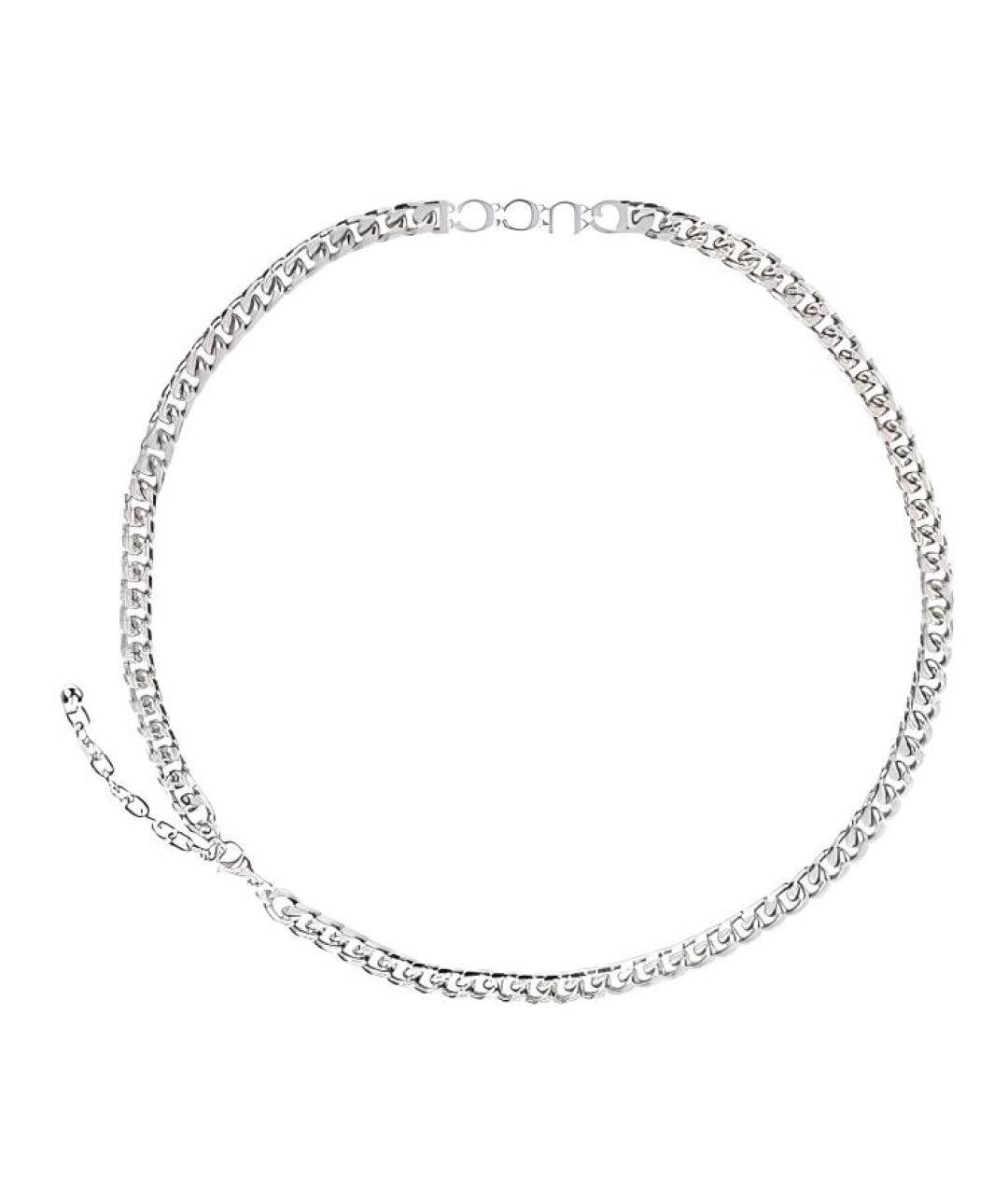 GUCCI Серебряное металлическое колье, фото 2