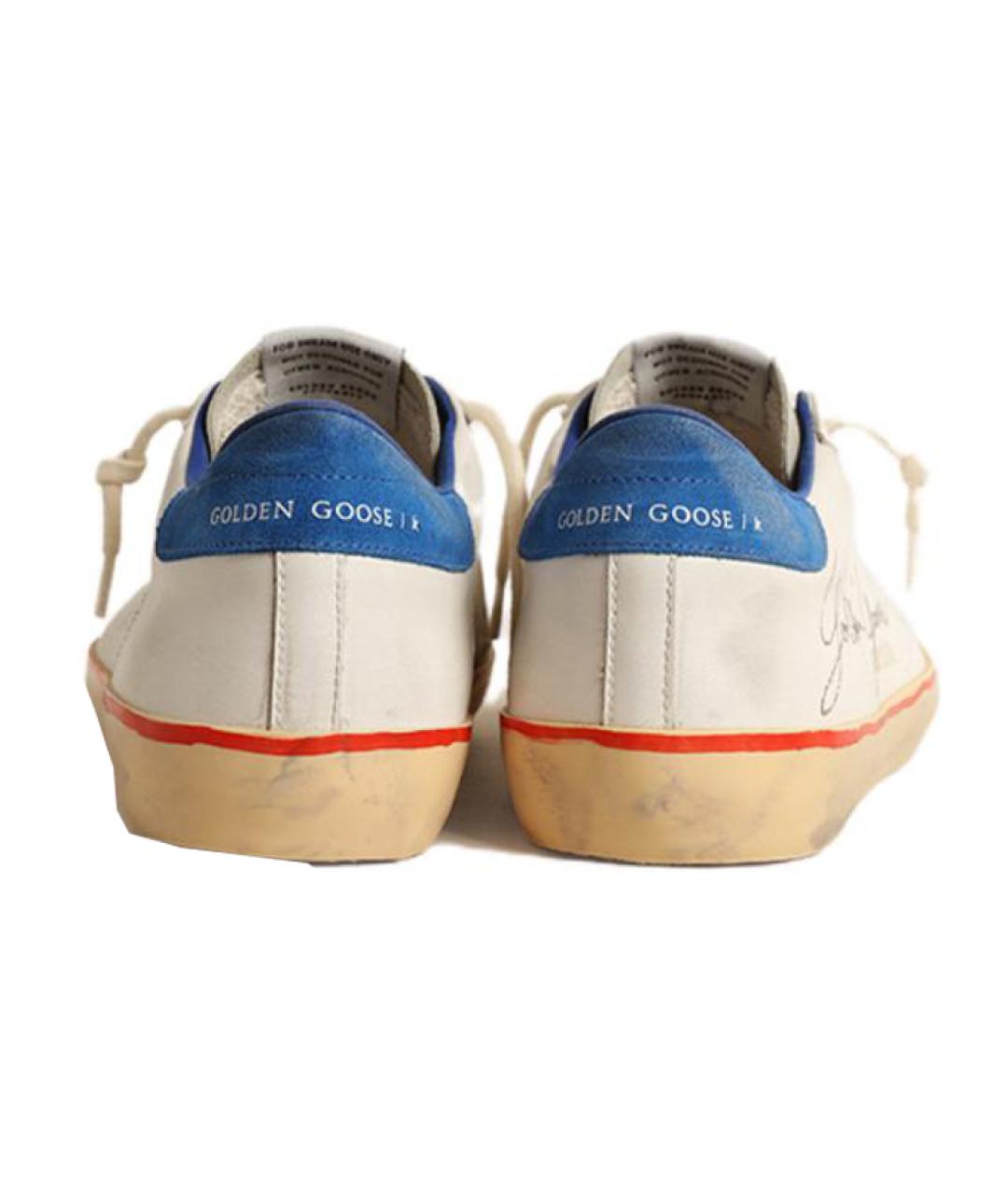 GOLDEN GOOSE DELUXE BRAND Белые низкие кроссовки / кеды, фото 4