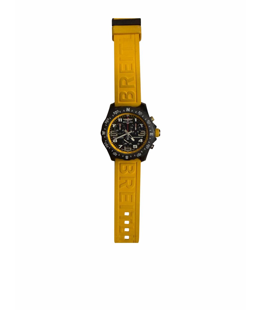 BREITLING Желтые часы, фото 1