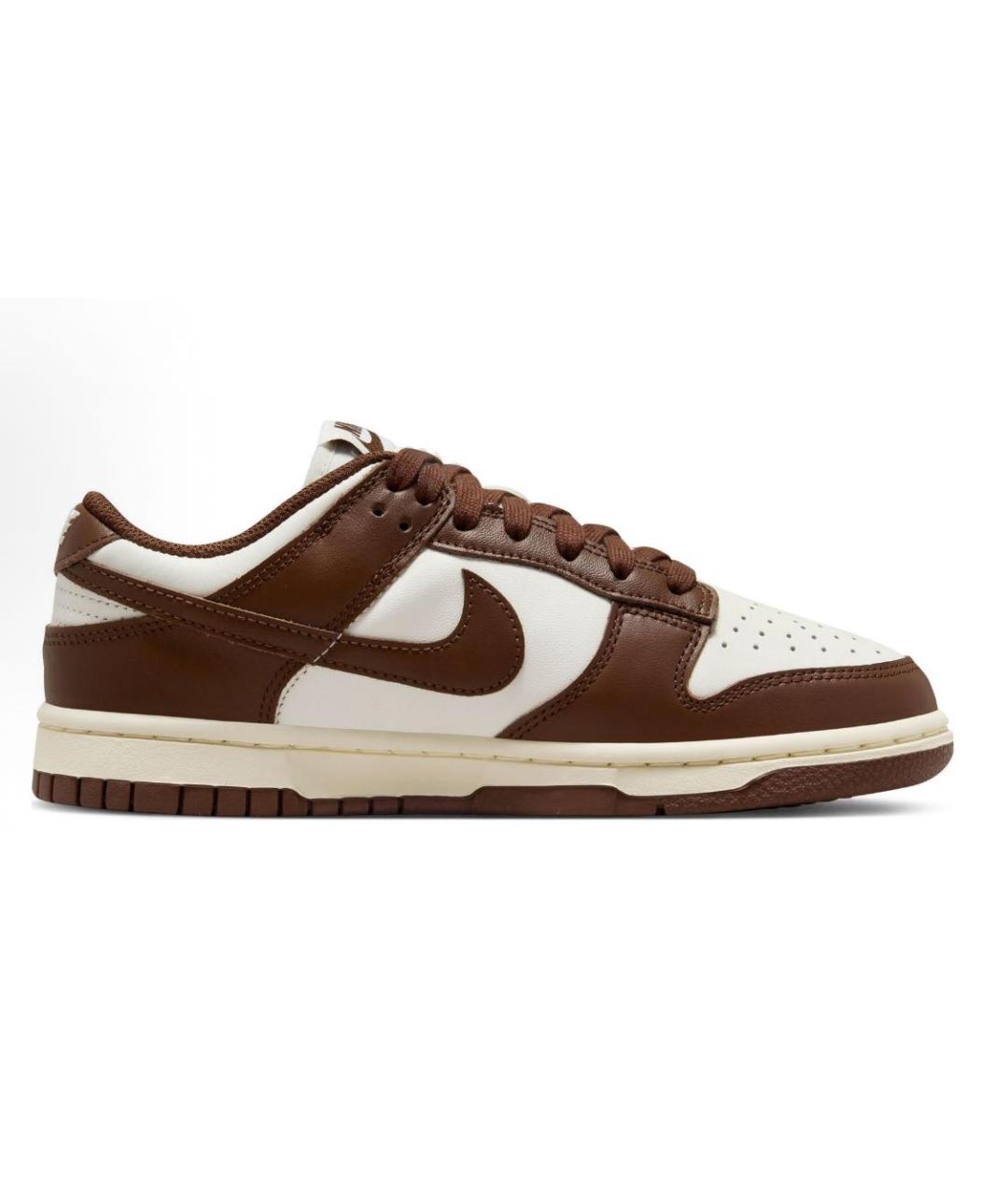NIKE Коричневые кожаные кеды, фото 2