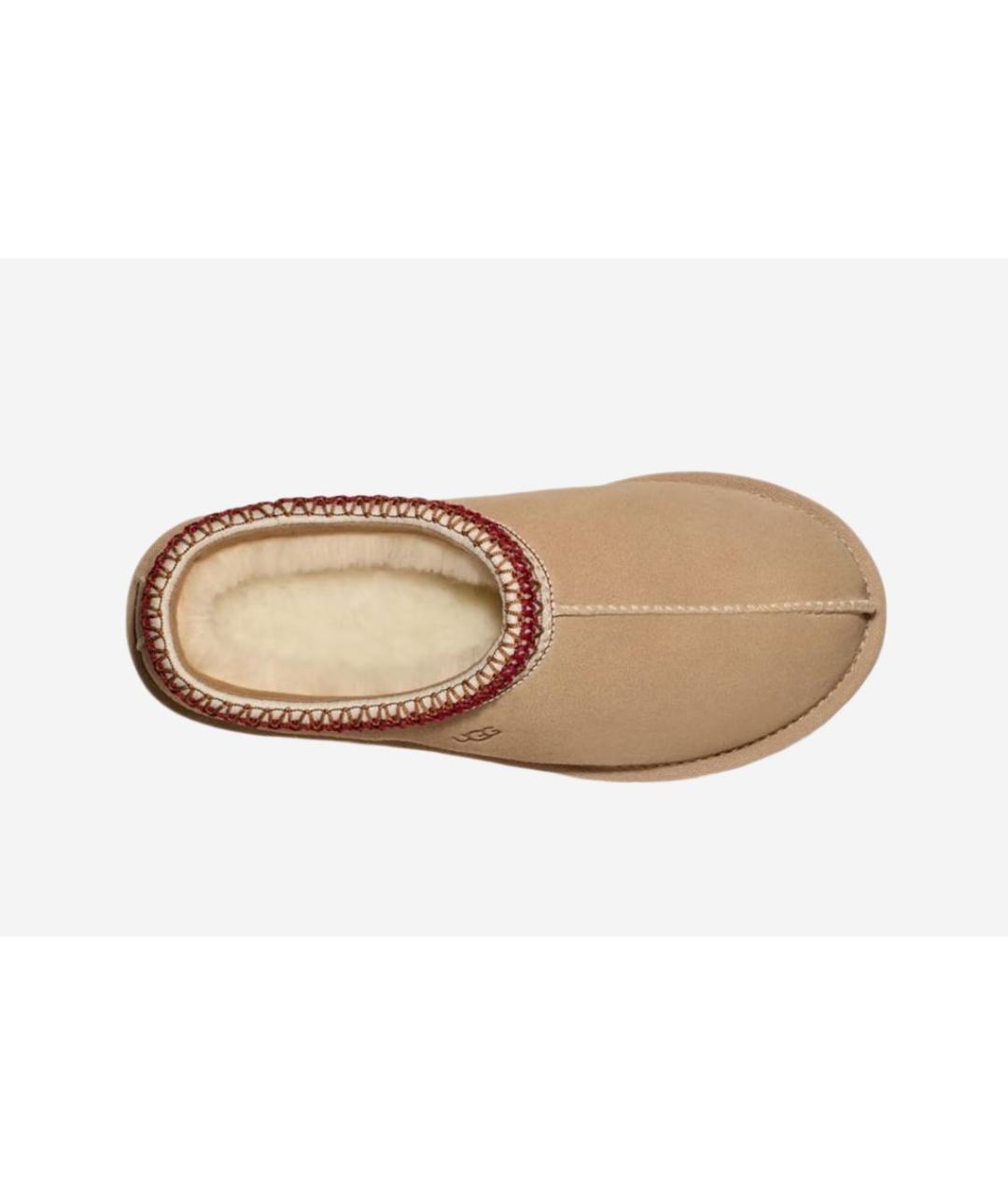 UGG AUSTRALIA Бежевые замшевые мюли, фото 2