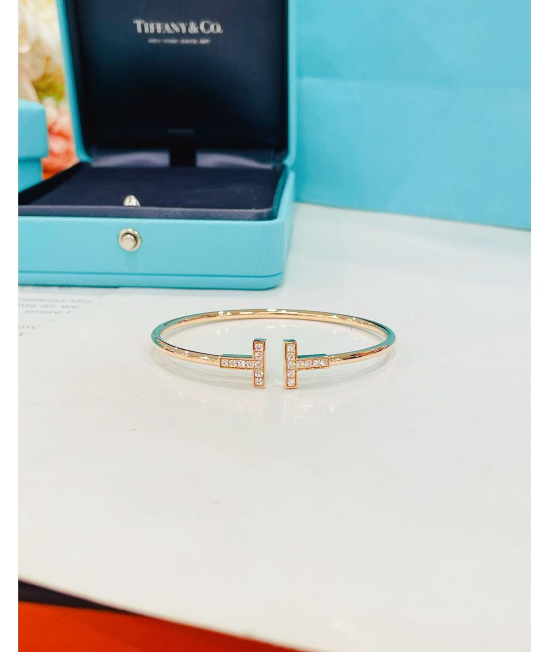 TIFFANY&CO Золотой браслет из розового золота, фото 2