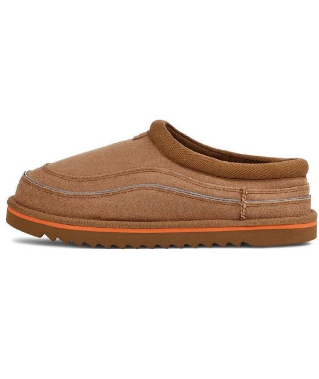 UGG AUSTRALIA Коричневые замшевые мюли, фото 8