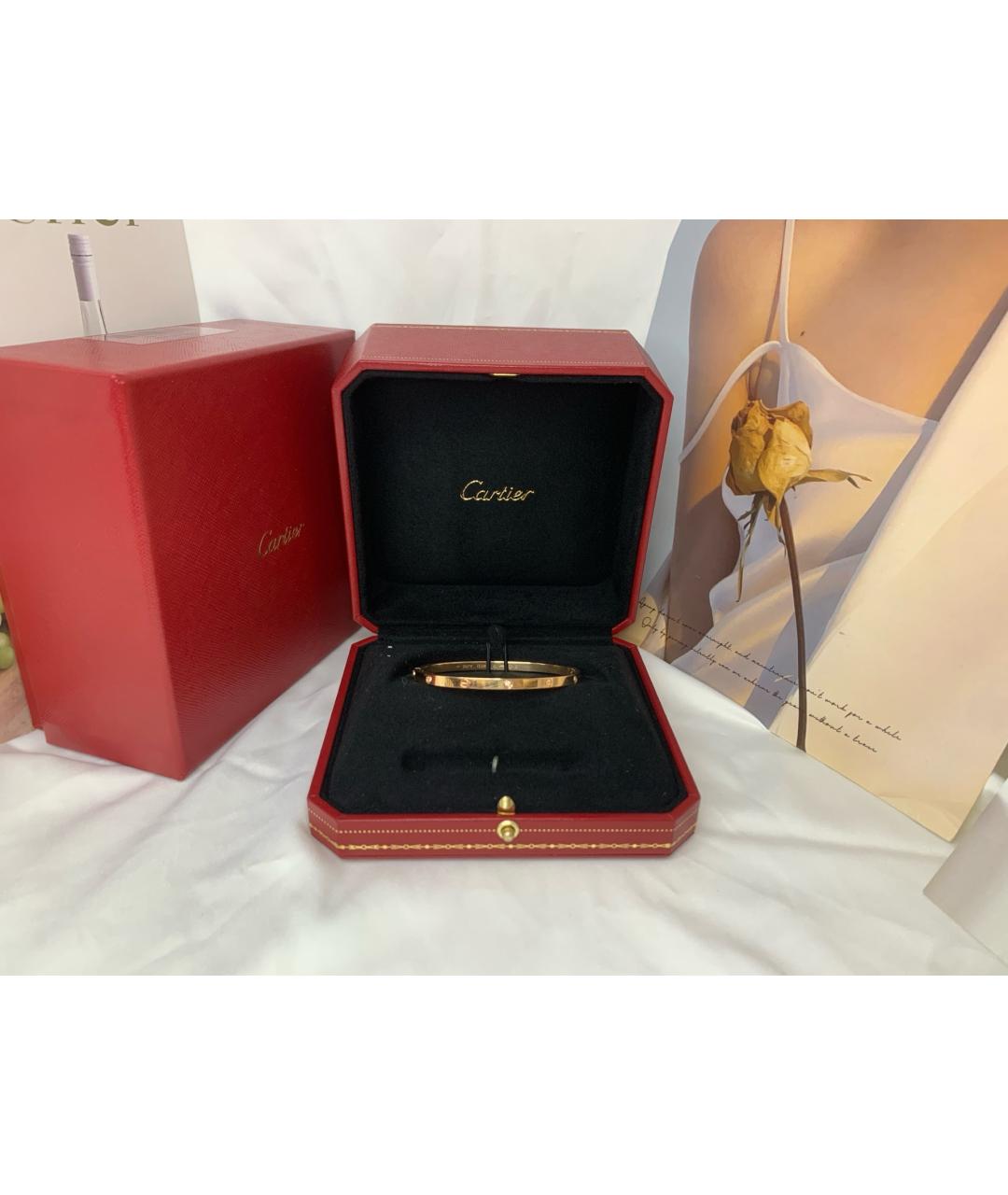 CARTIER Золотой браслет из розового золота, фото 2
