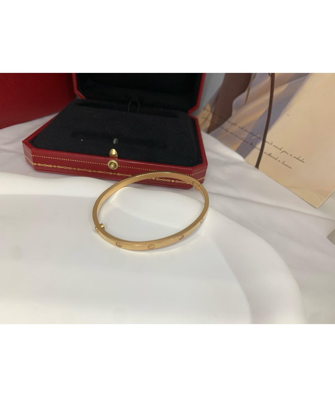 CARTIER Золотой браслет из розового золота, фото 4