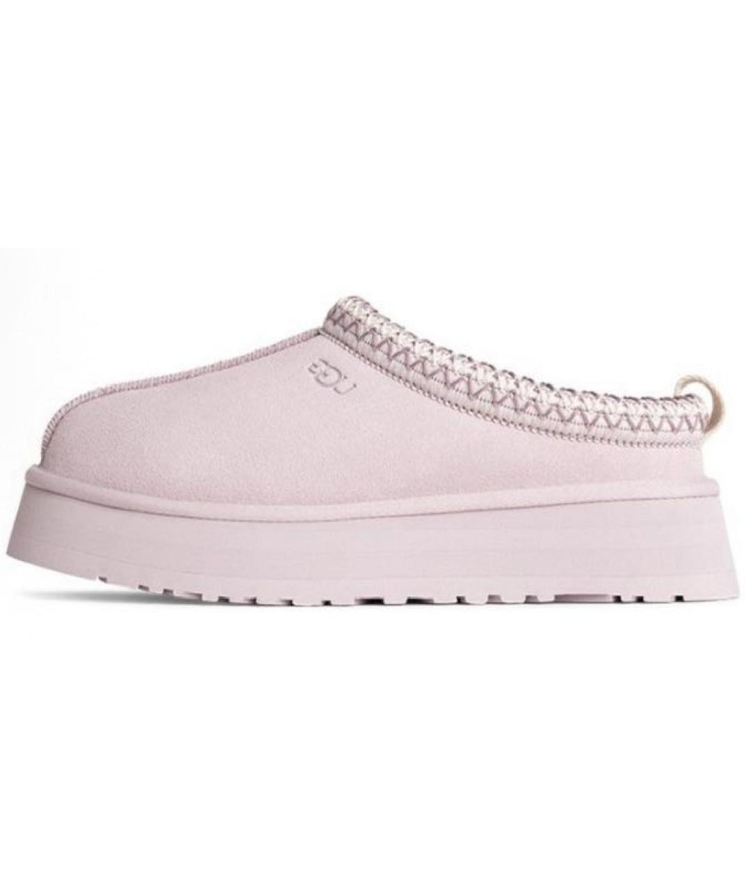 UGG AUSTRALIA Бежевые текстильные мюли, фото 5