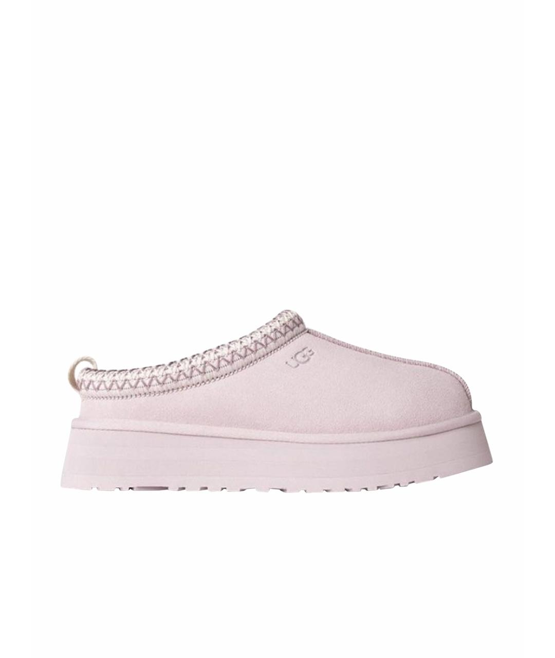 UGG AUSTRALIA Бежевые текстильные мюли, фото 1