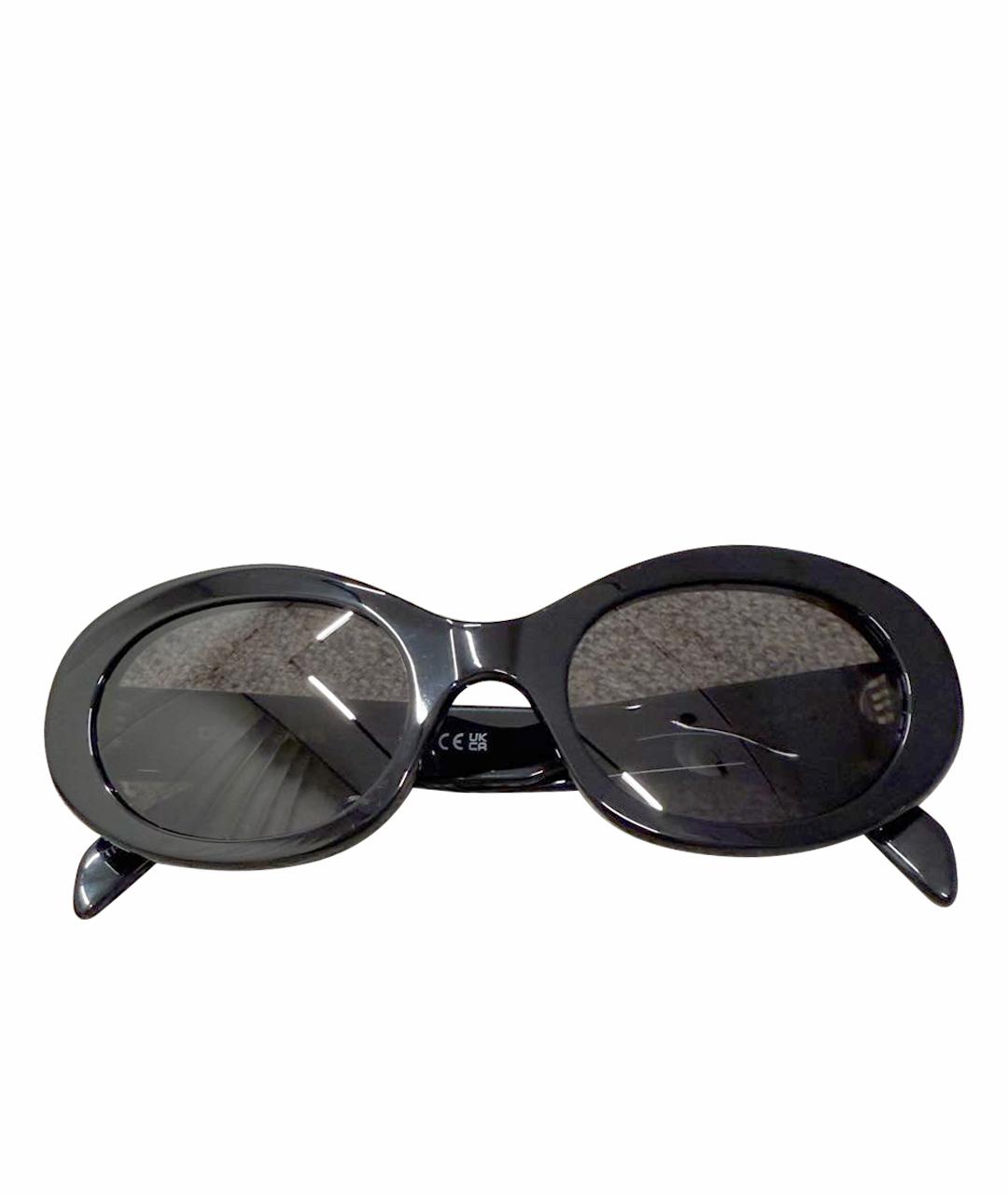 CELINE Черные пластиковые солнцезащитные очки, фото 1