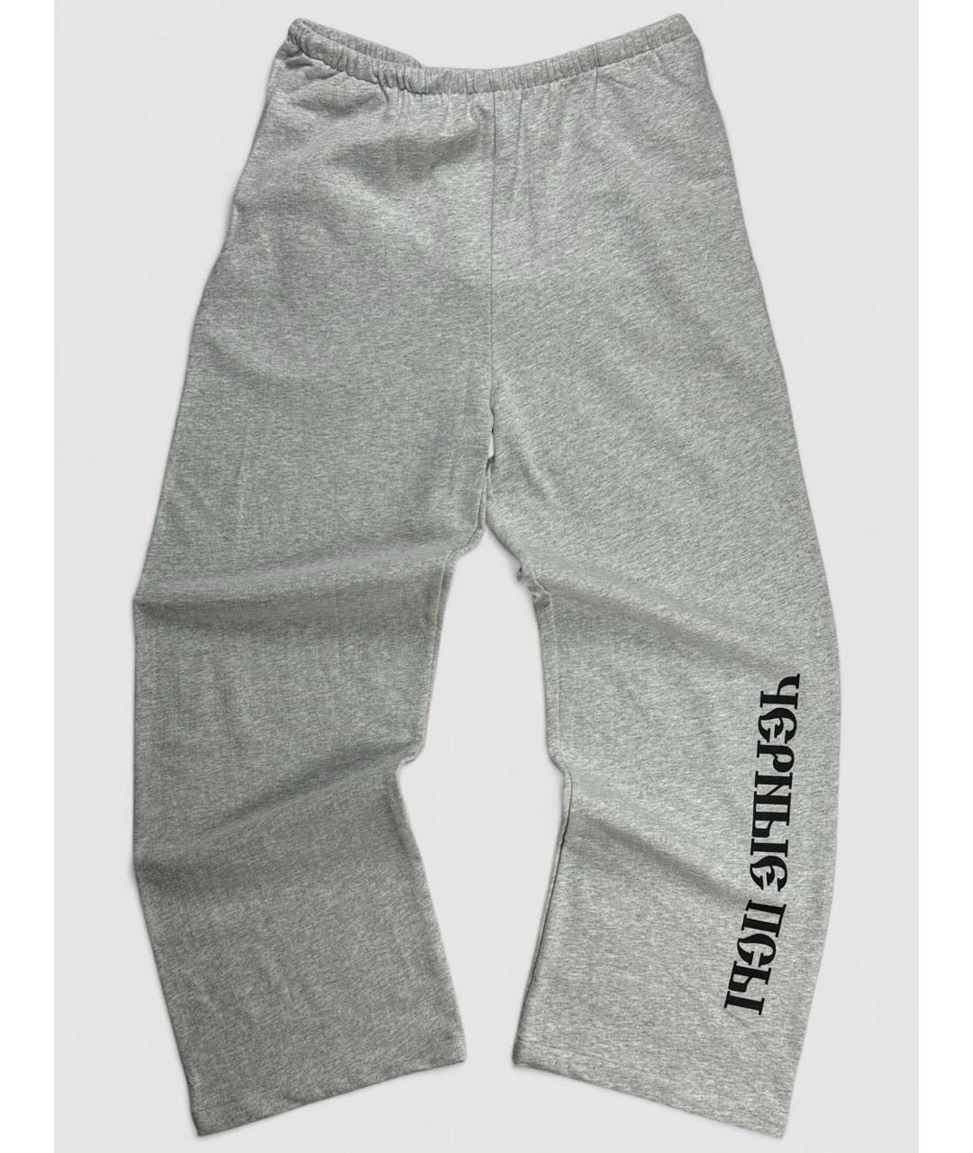 YEEZY Серые хлопковые повседневные брюки, фото 6