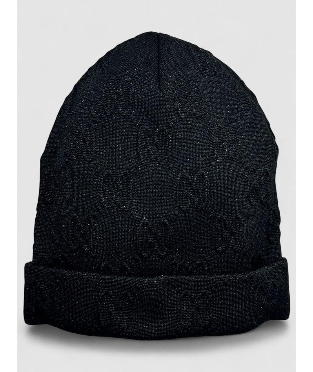 GUCCI Черная шапка, фото 6